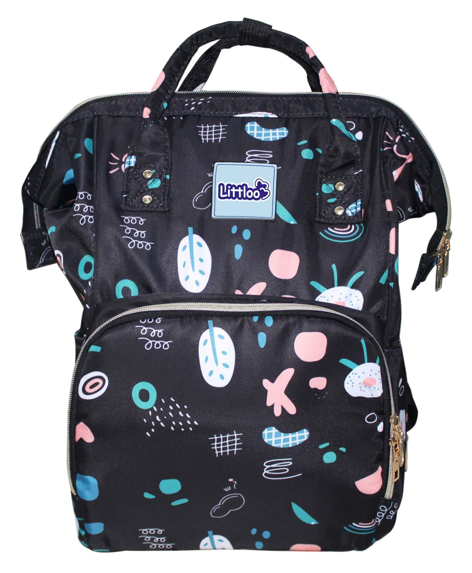 Littloo Maternity Bag | Smart Diaper Backpack Stylish and Functional Multidesigned and Multicolor for On-the-Go Parents-image-42