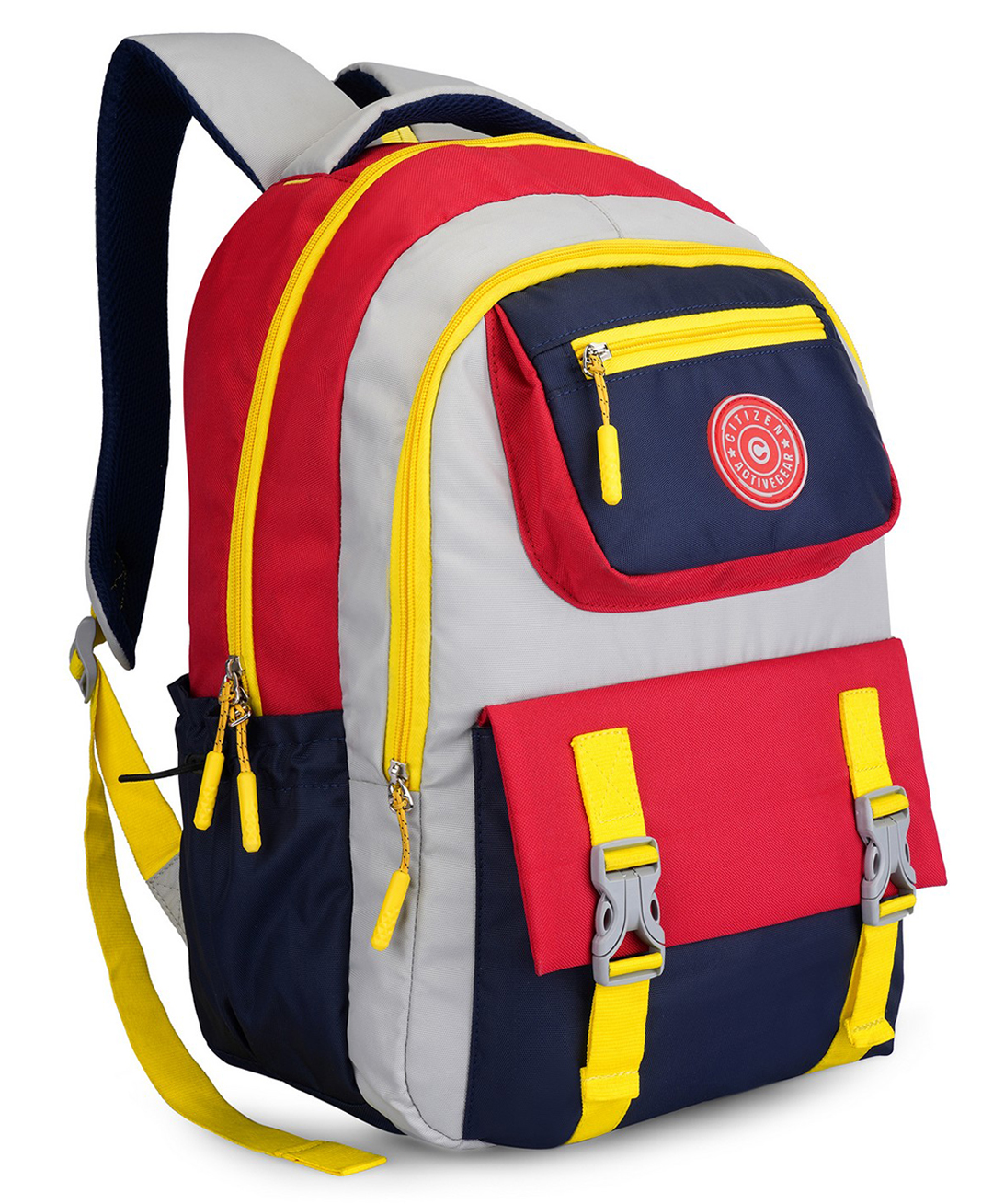 Citizen Daisy Kids School Backpack | 20L Polyester Unisex Casual Backpack/Daypack/Travel Backpack/School Bag  16 Inches - Red-image-21