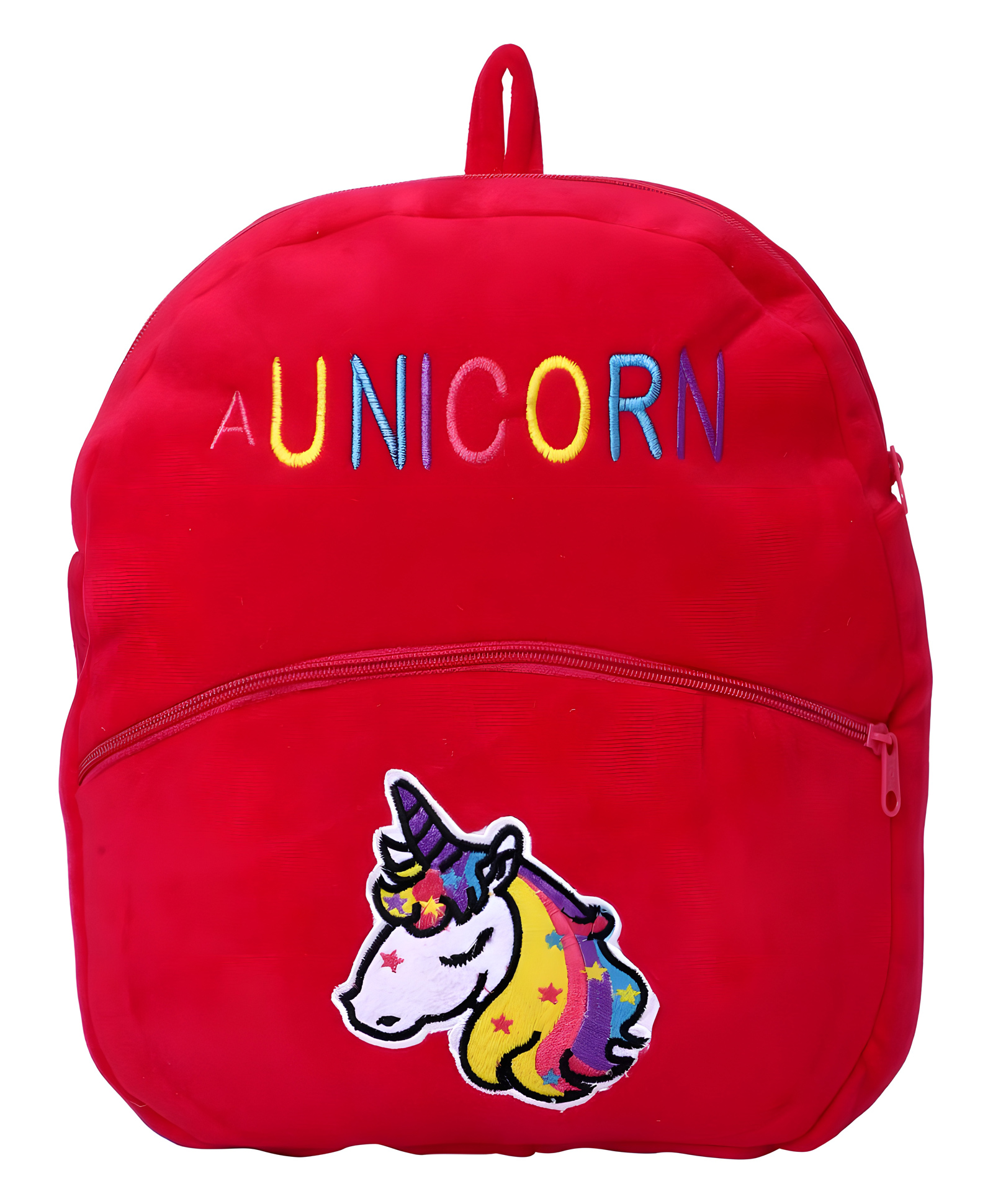 Delicado premium quality Rani unicorn design bag for kids / Toddlers / Preschool  14 inches-image-25