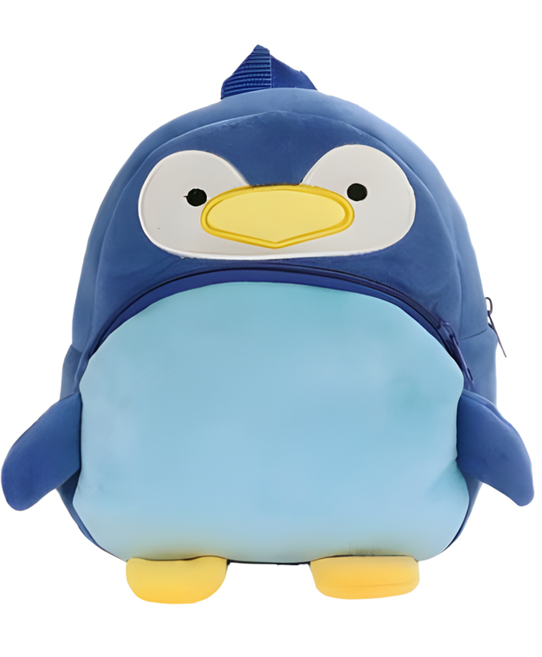 Delicado Premium Quality Soft design blue Penguin shape school Bag for Kids - 14 Inches-image-29