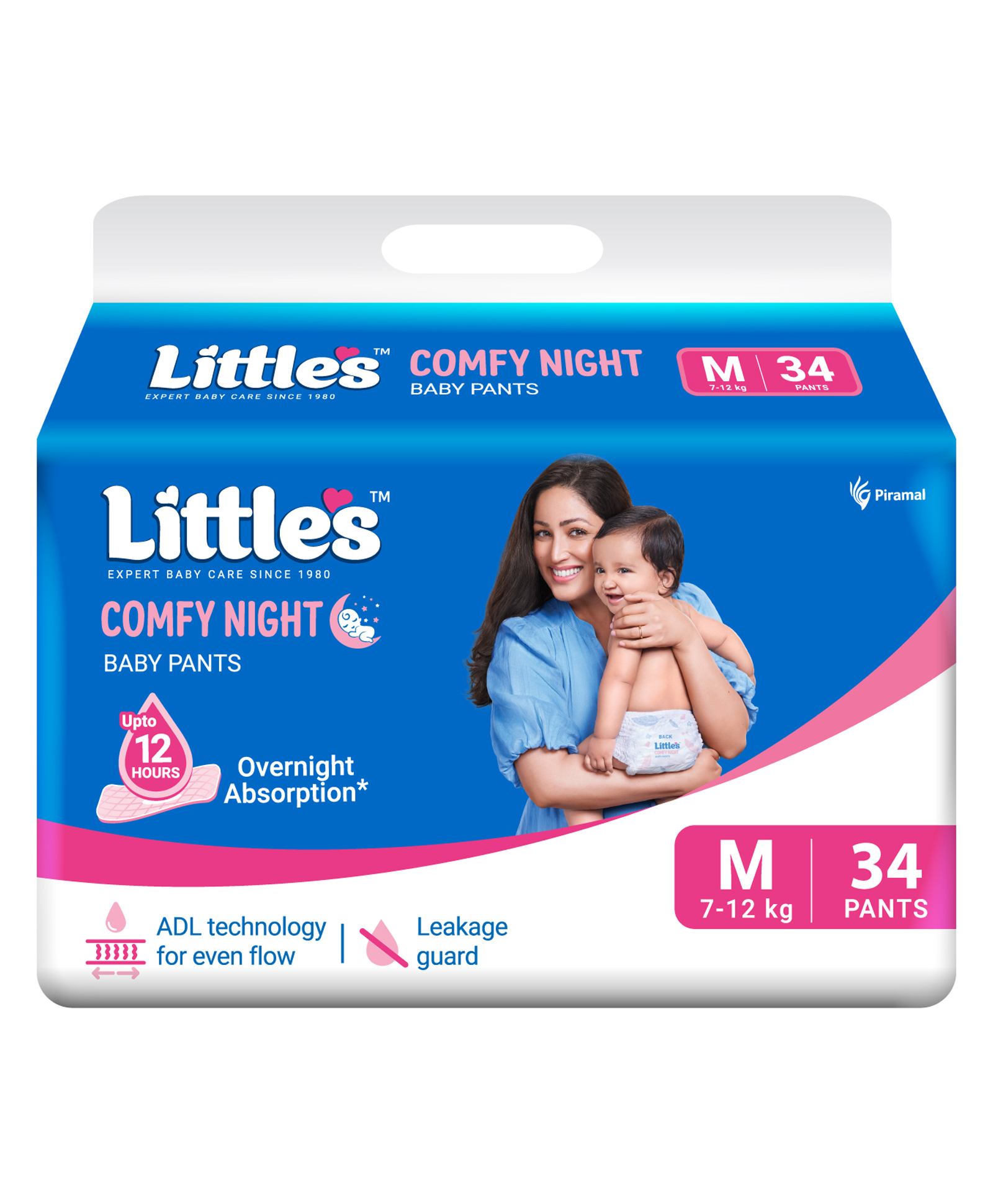 Little's Comfy Baby Standard  Pant Style Diaper Medium - 34 Pieces-picture-35