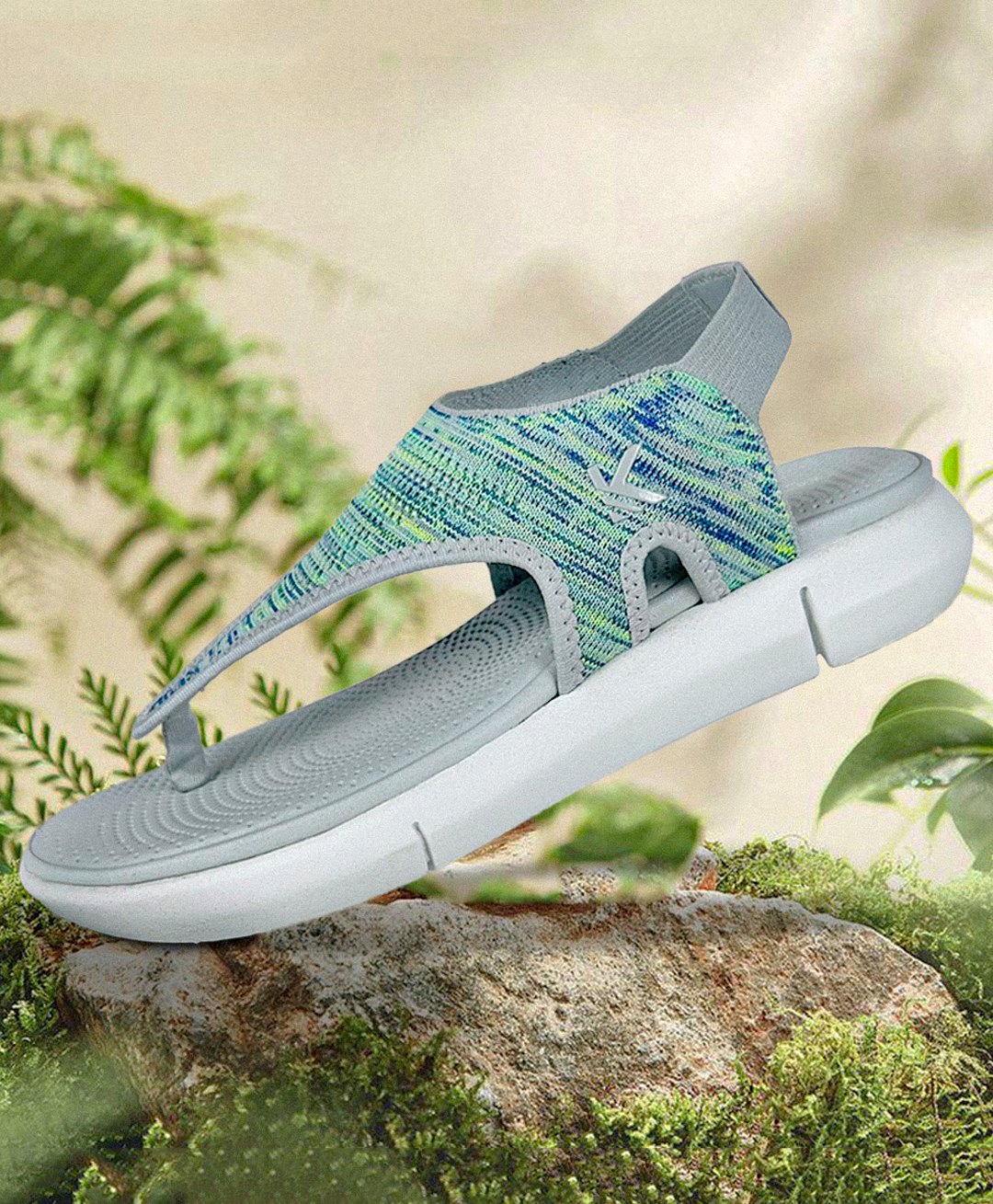 KazarMax Mesh Detailed Sandals - Grey-picture-18