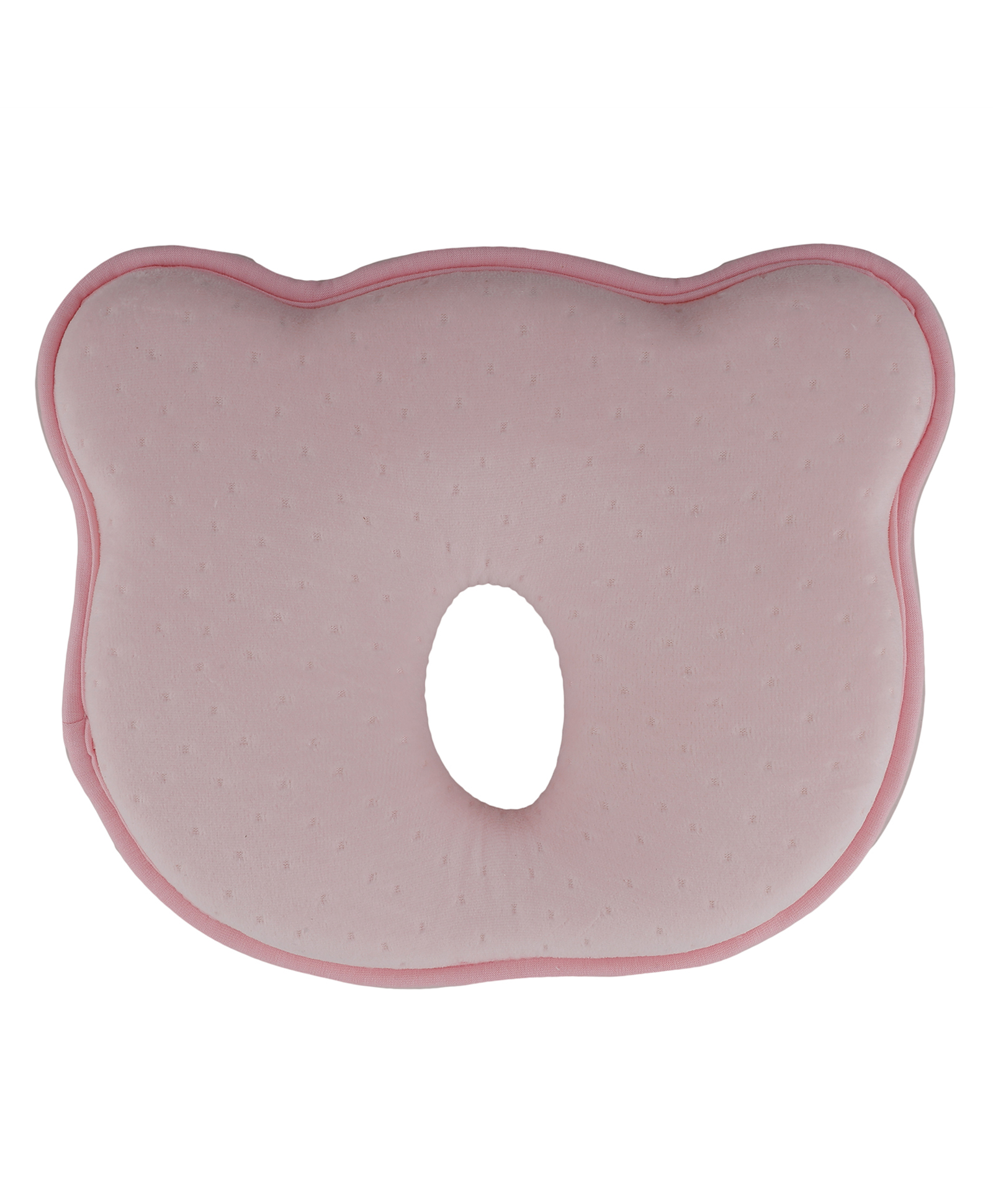 Passion Petals Memory Foam Baby Heading Shape Pillow Head Neck Support Pillow for Car Seat  Infants, Kids -Washable IIPrevent Flat Head - Pink-image-11