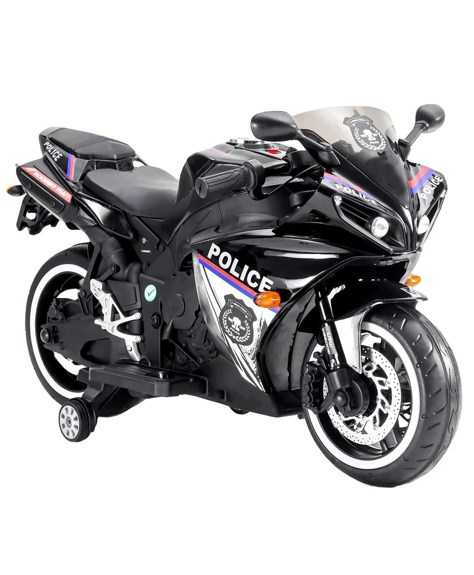 12V Yamaha R3 Kids Battery Operated Ride On Bike with Hand Racing/Foot Brake/Lighting Wheels-image-31