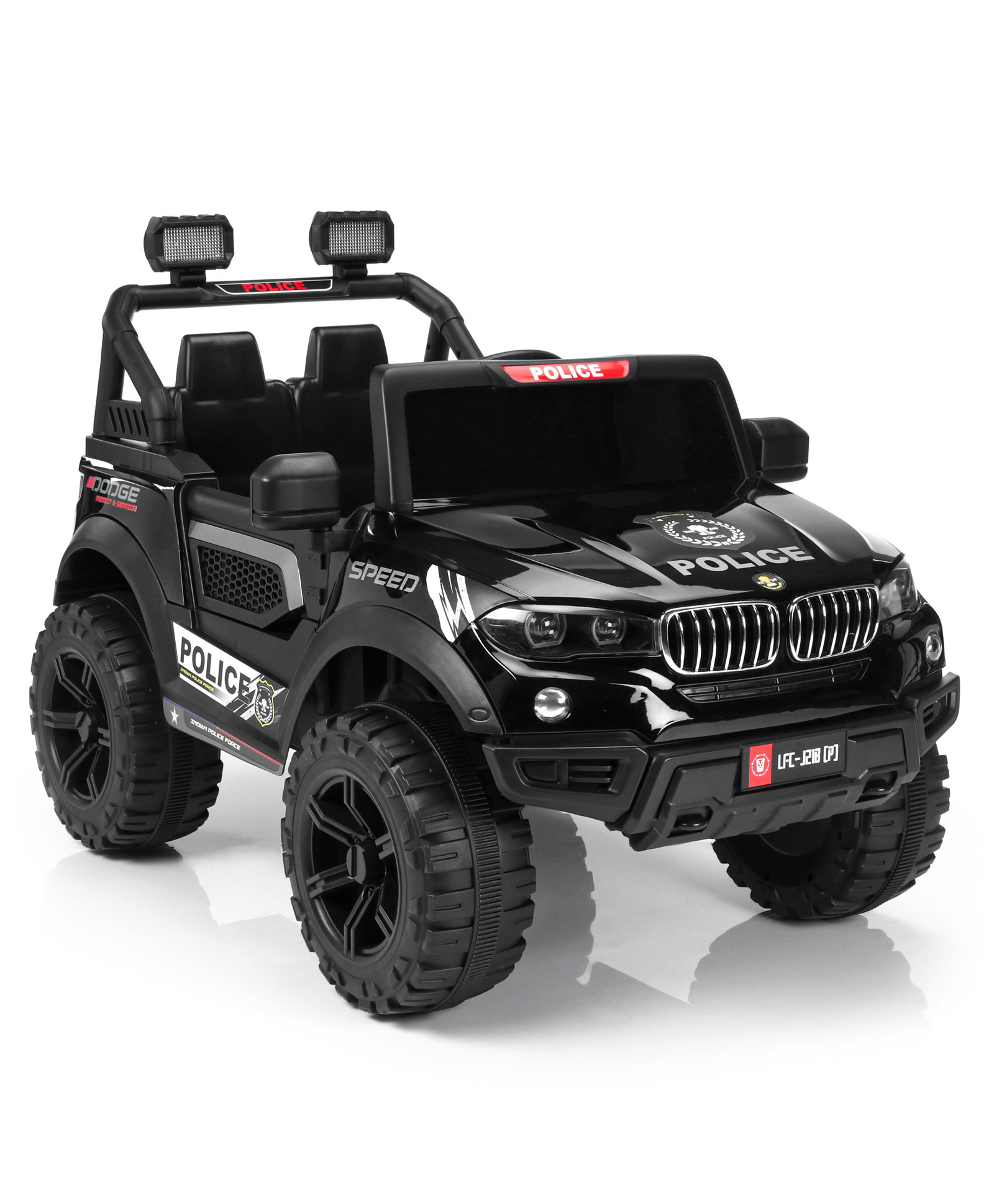 JN Creations 12V Battery Operated Ride On BMW 888 Jeep for Kids with Remote Control-image-41