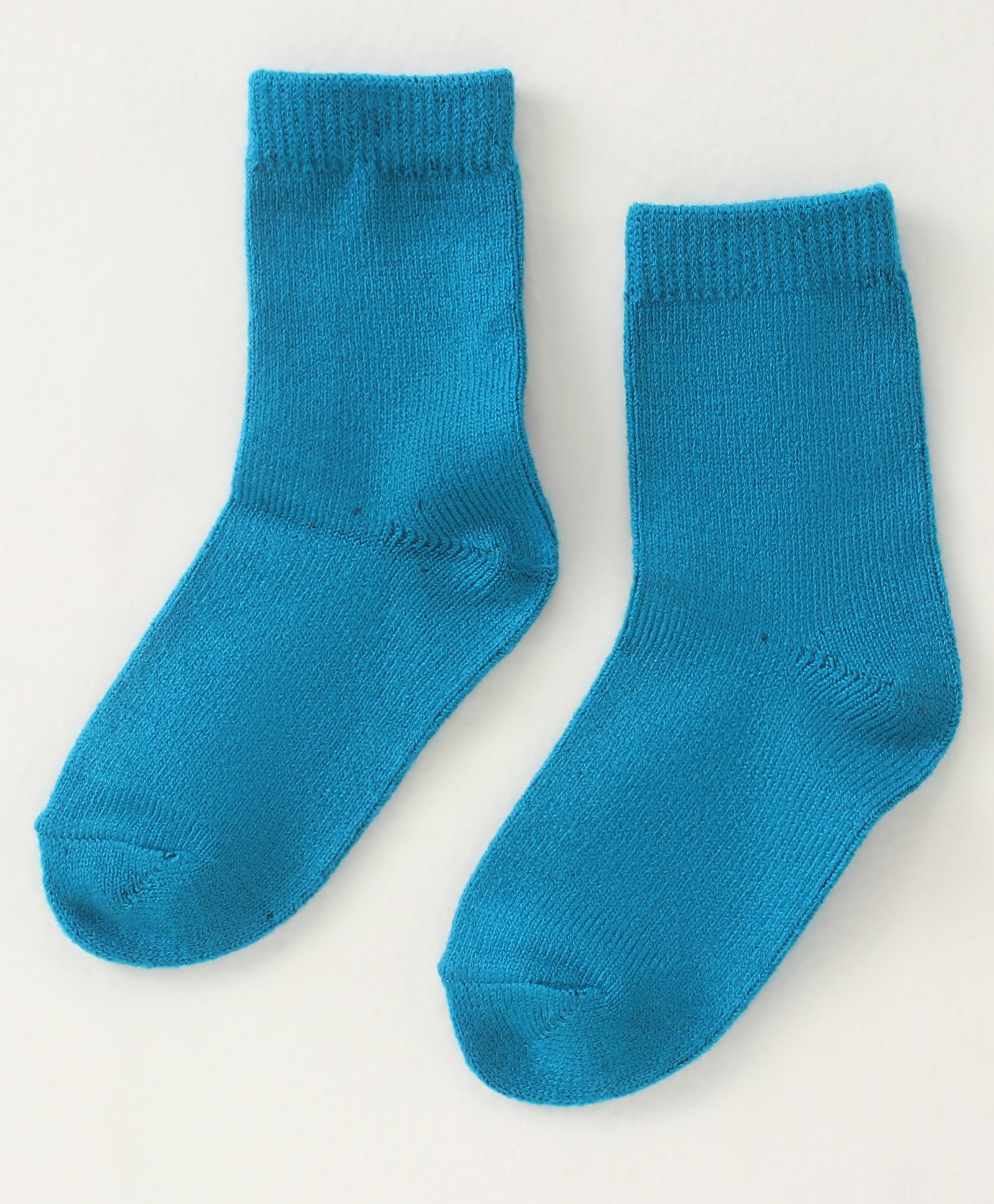 Model Winterwear Solid Colour Socks - Blue-picture-11