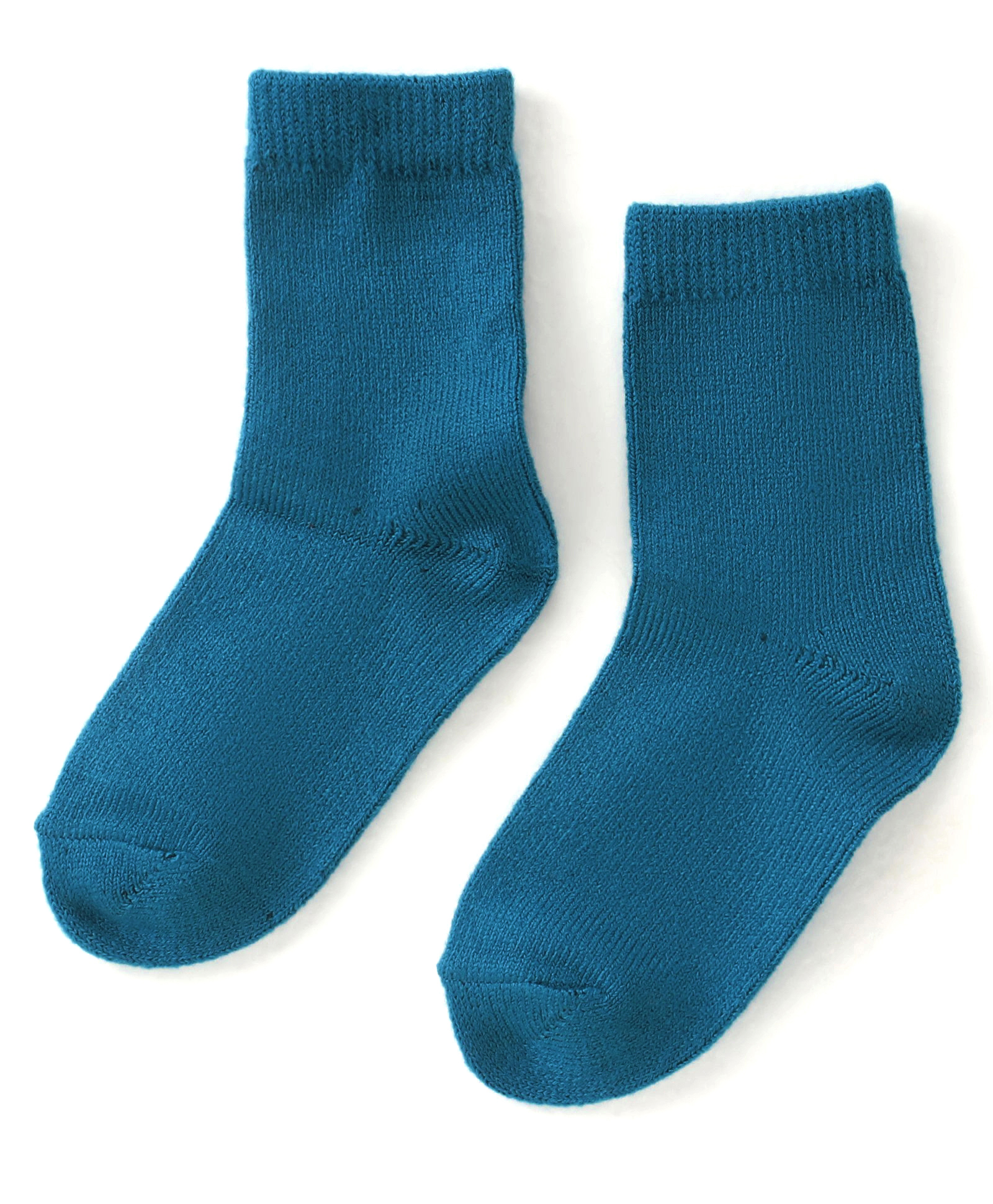 Model Winterwear Solid Colour Socks - Blue-picture-10