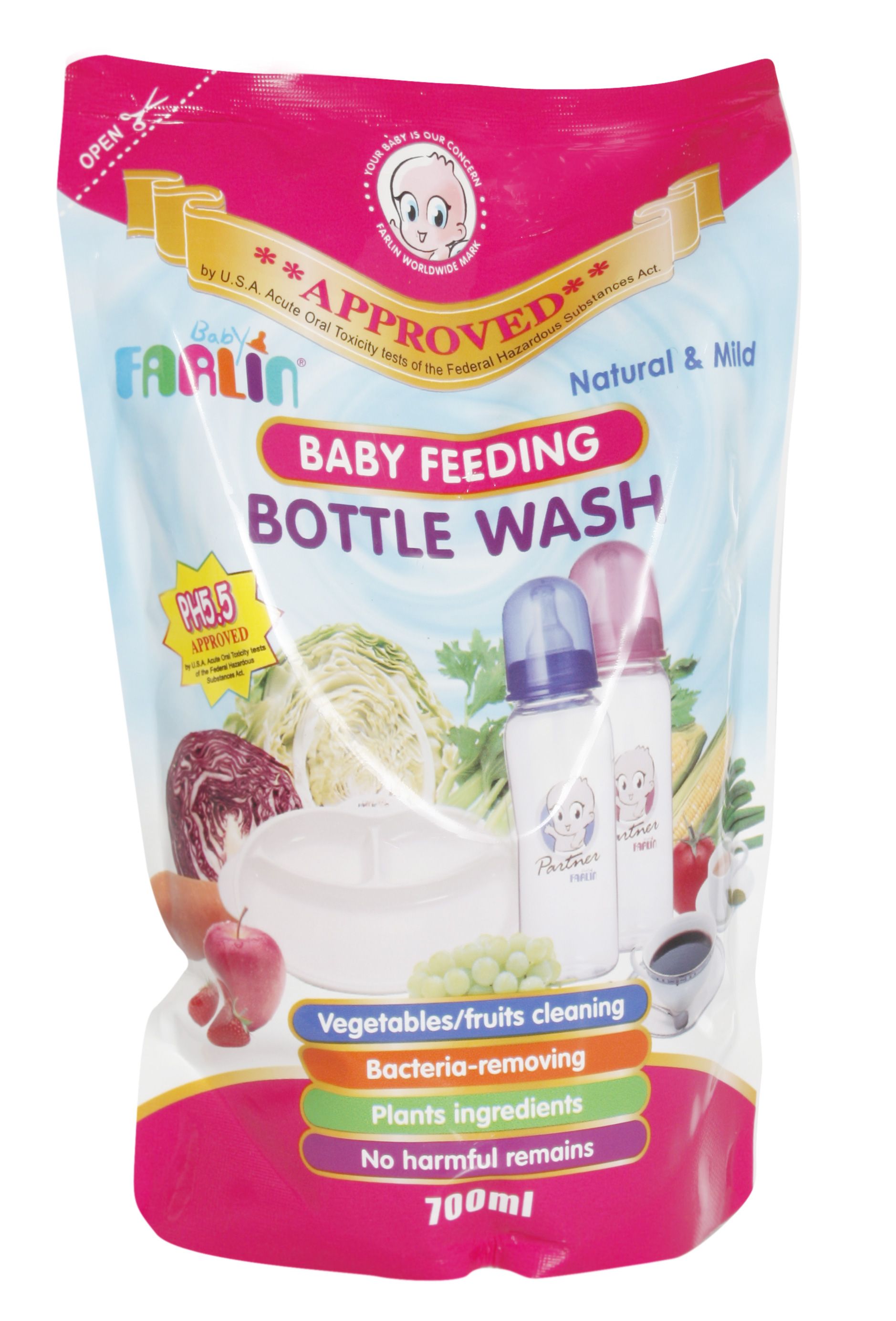 farlin bottle wash