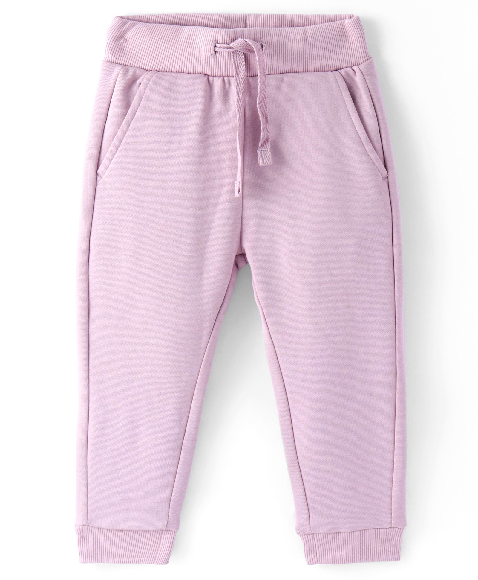 UCB Cotton Knit Full Length Solid Lounge Pants - Purple-picture-38