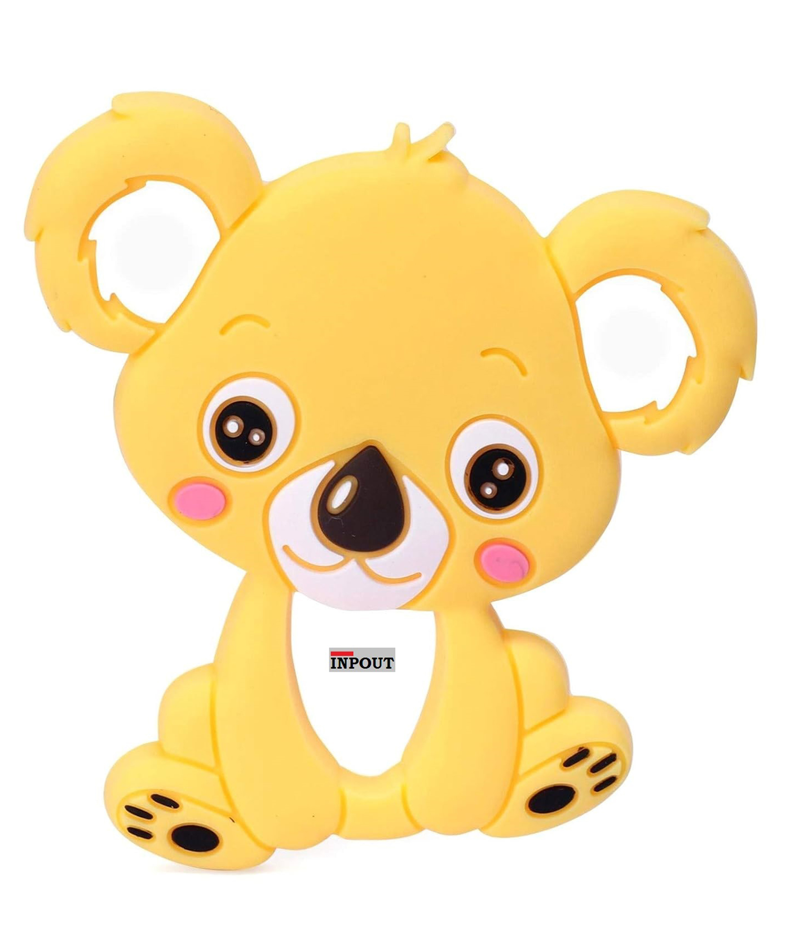 INPOUT Infant Silicone Animal Shaped Teether(Color and design may Vary)-picture-7