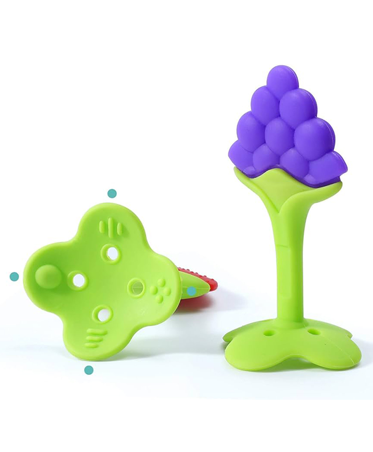 INPOUT Infant Silicone Fruit Shaped Teether(Color and Design may Vary)-picture-6
