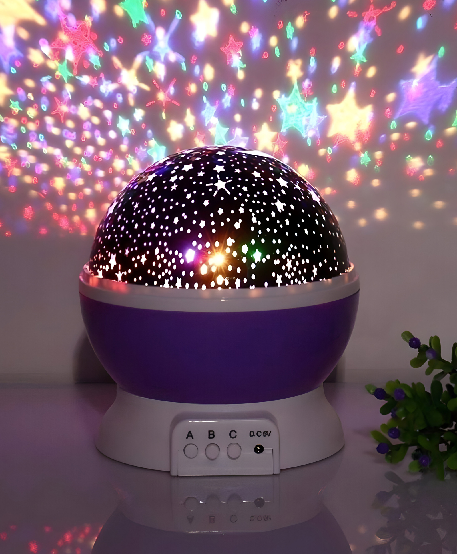 NEGOCIO Night Light Star Master Romantic Starry Sky LED Projector Lamp for Children Gift Magic Home Atmosphere Lighting- PACK OF 1- COLOR MAY VARY-image-2