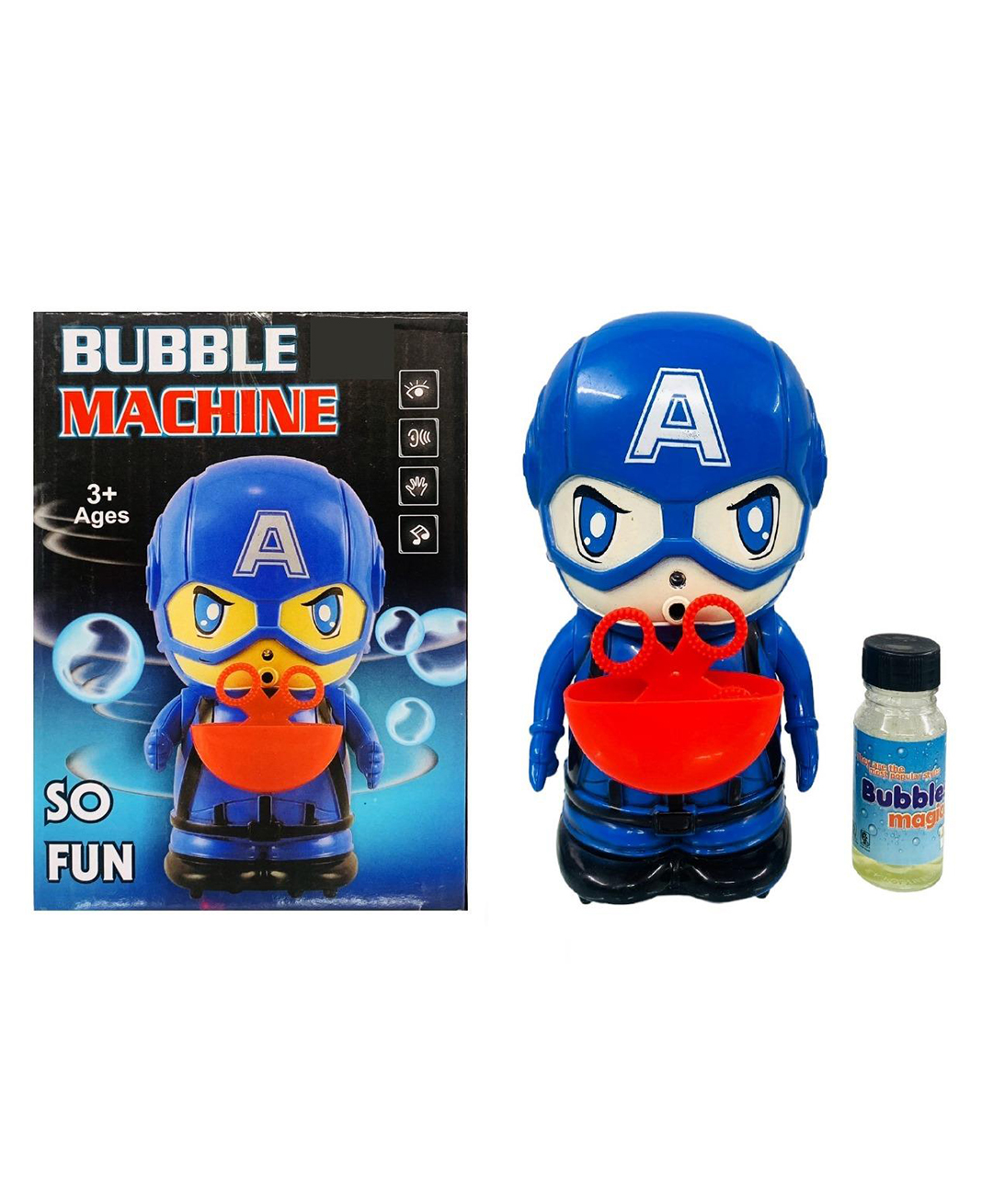 Sanjary Bubble Machine With Light & Sound toy for kids -Color & Design May Vary-image-36