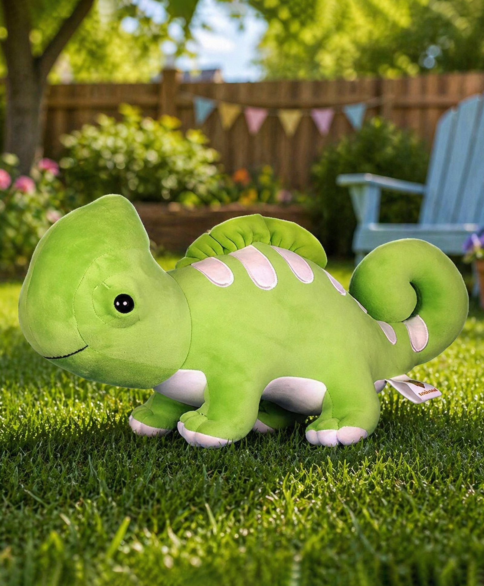 Goldenhub Teddy  Chameleon Stuffed Soft Toys - Green-image-46