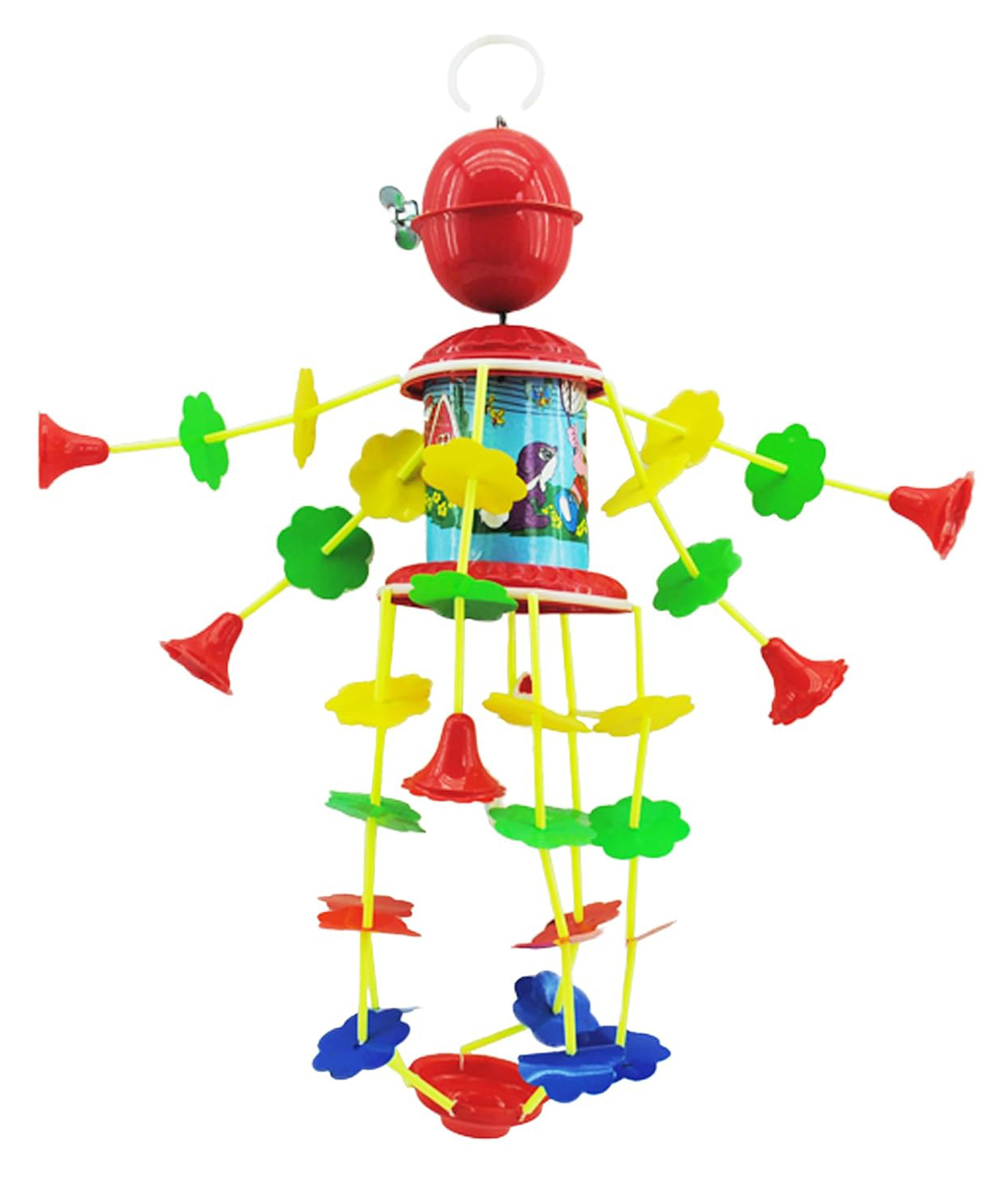 AKN Toys Musical Merry Go Round Dangling Cradle Toy - Color May Vary-picture-20