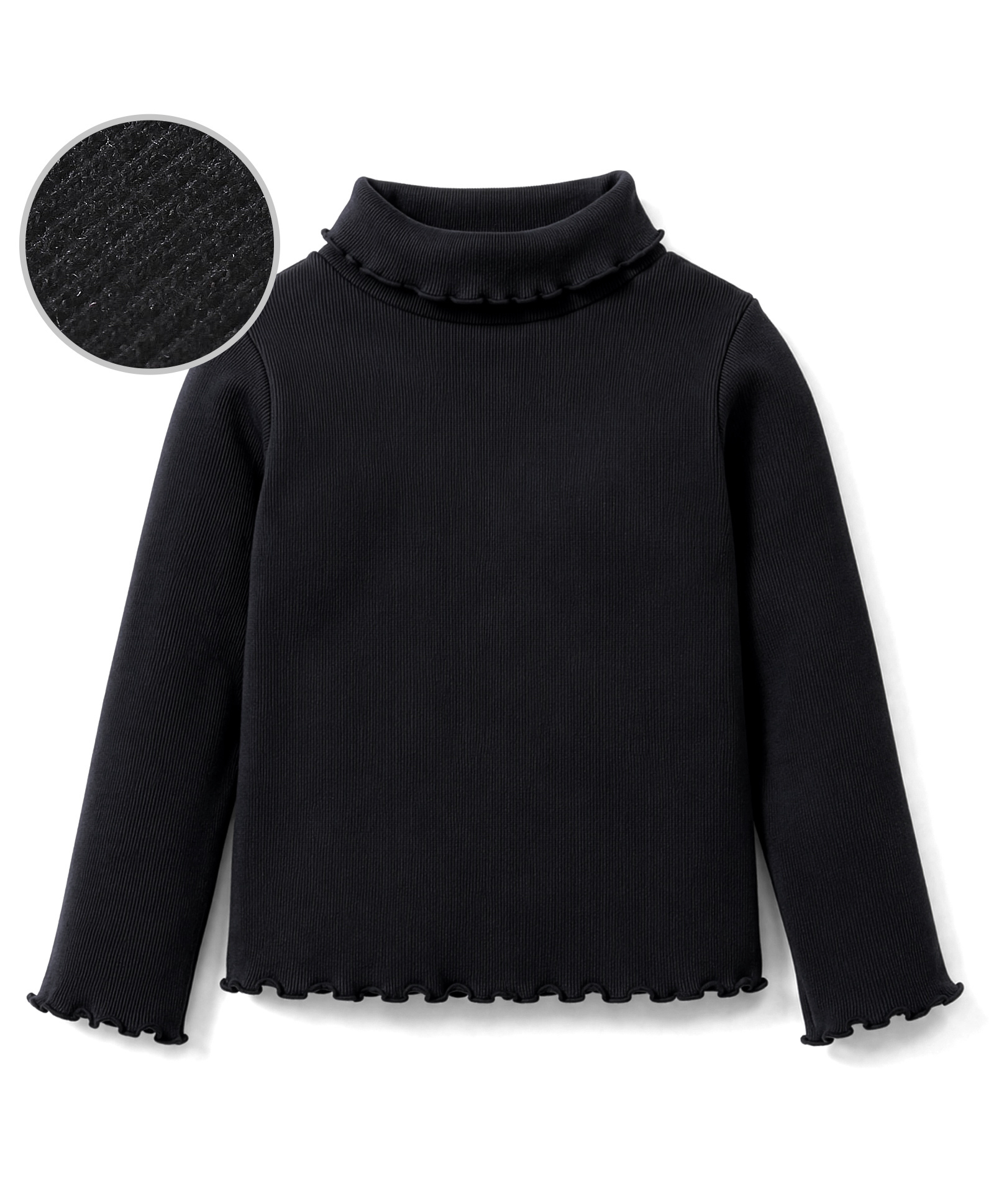 Babyhug Cotton Knit Full Sleeves Solid Skivi T-Shirt - Black-image-21