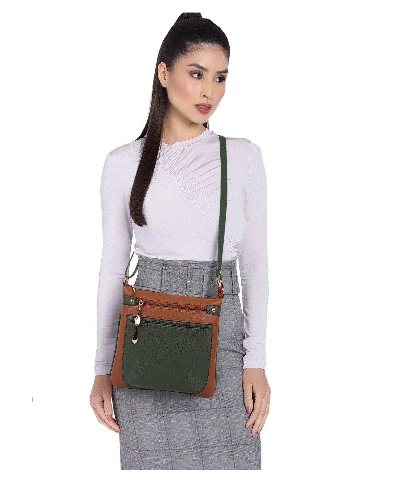 Fargo Multicolor Women Sling Bag 5L Capacity-image-1