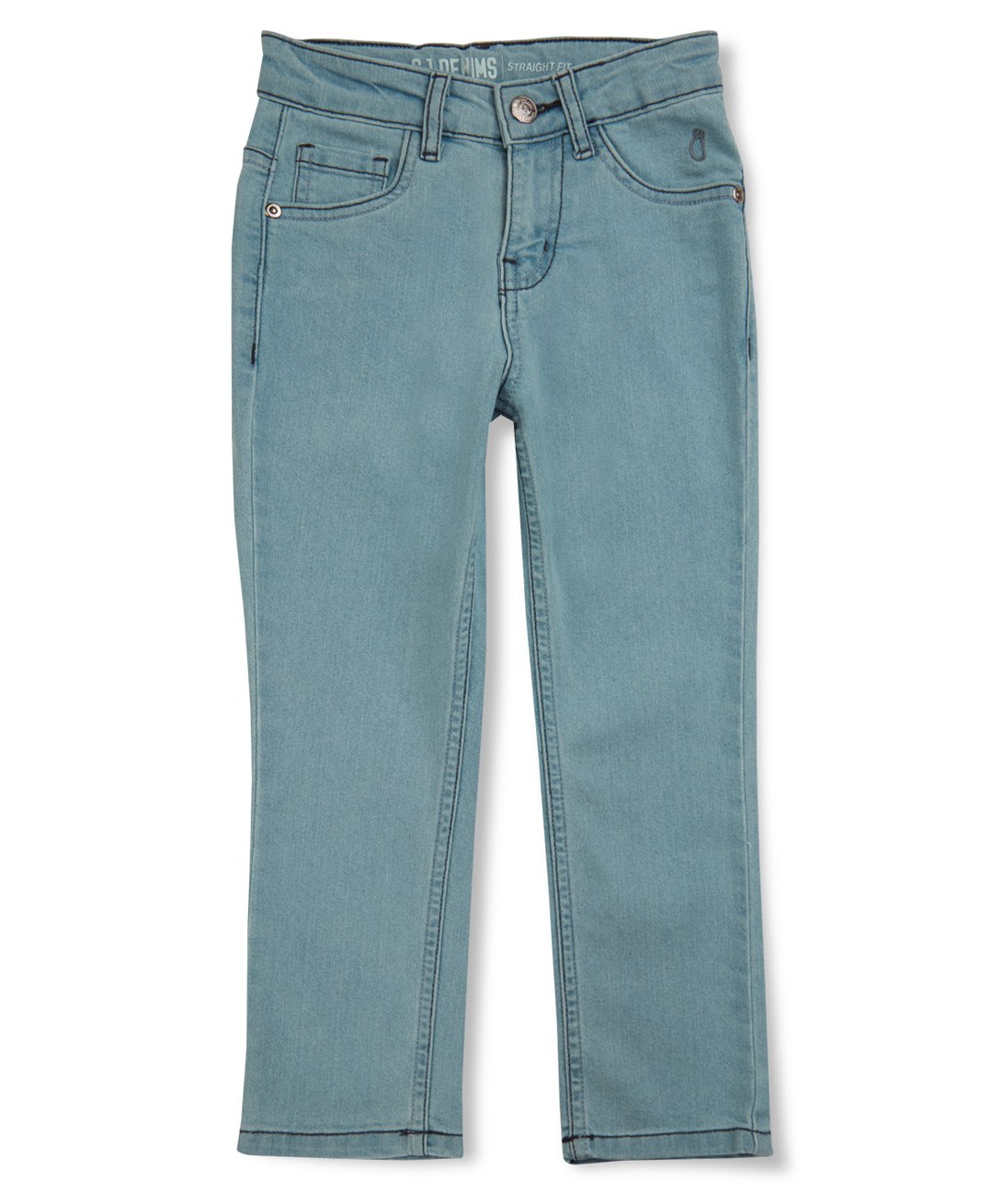 GINI & JONY Full Length Denim Jeans Solid Colour - Blue-picture-13