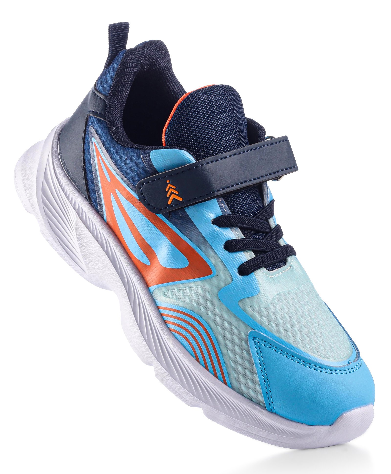 Pine Kids Sneakers with Velcro Closure - Navy-image-29