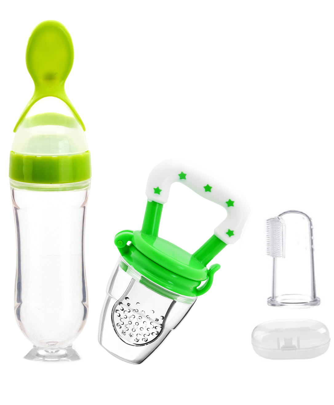 DOMENICO Fruit And Food Nibbler, Feeder and Tongue Cleaner - Green-picture-37