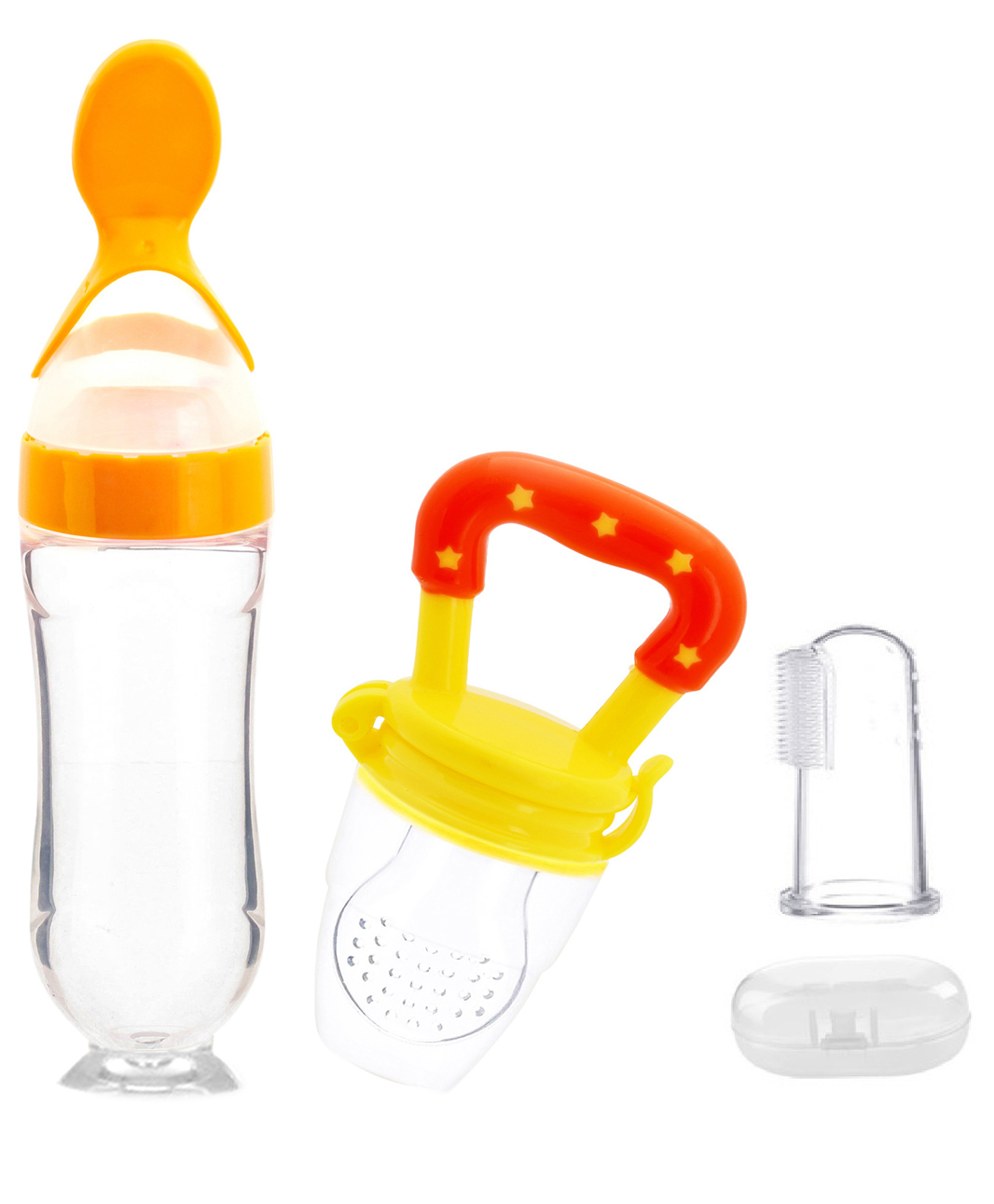 DOMENICO Fruit And Food Nibbler, Feeder and Tongue Cleaner - Yellow-picture-29