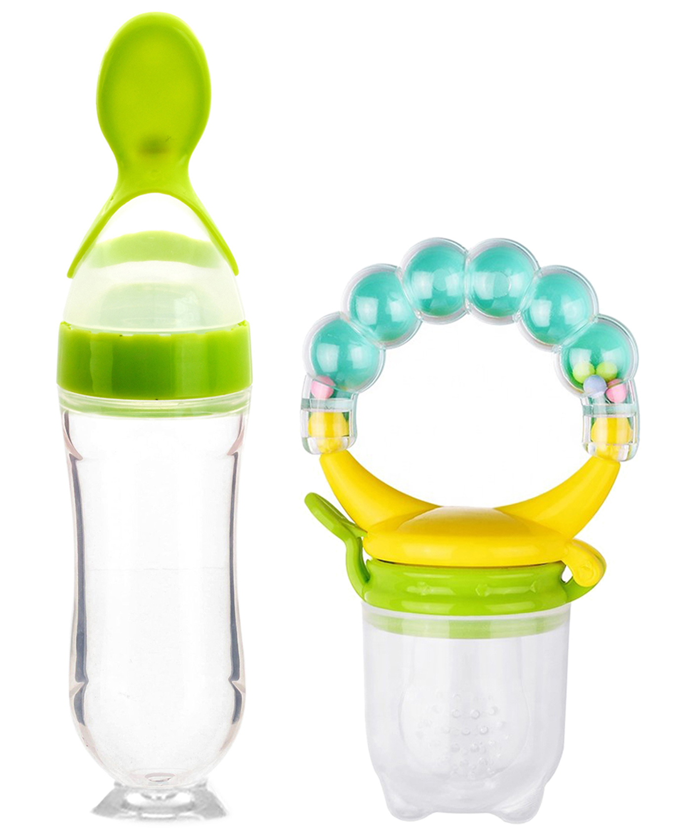 DOMENICO Fruit And Food Rattle Nibbler & Feeder - Green-picture-39