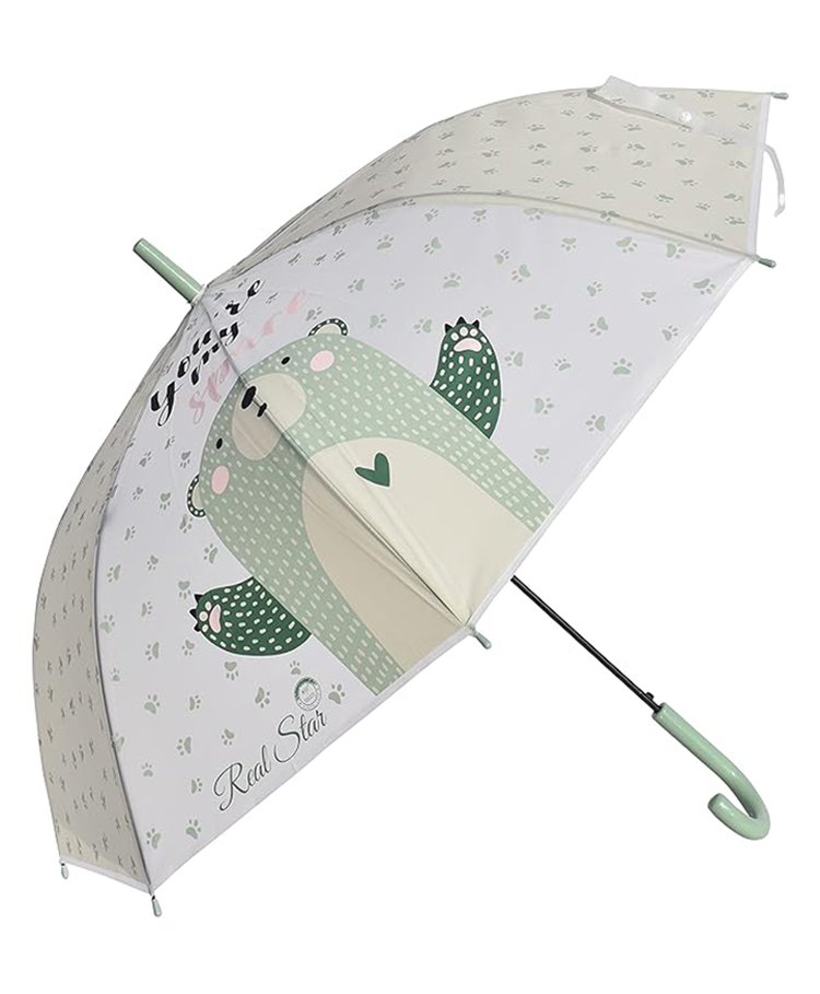 CHAATEWALA Teddy Bear Detailed Umbrella - White-picture-19
