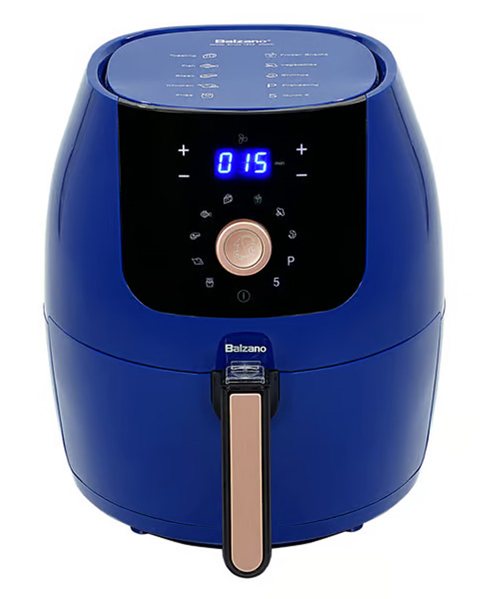 Balzano Digital Air Fryer (Extra Large 5.5 Liter), uses up to 95% Less Fat, 1700W, with Rapid Heat Circulation Technology (Blue) (TXG-DT16B-BLUE)-image-38