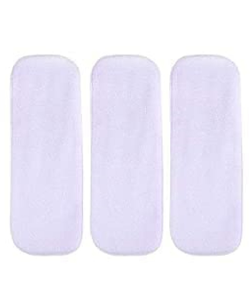 Sparkle Joy Reusable Diaper Insert Pack of 3 - White-image-7