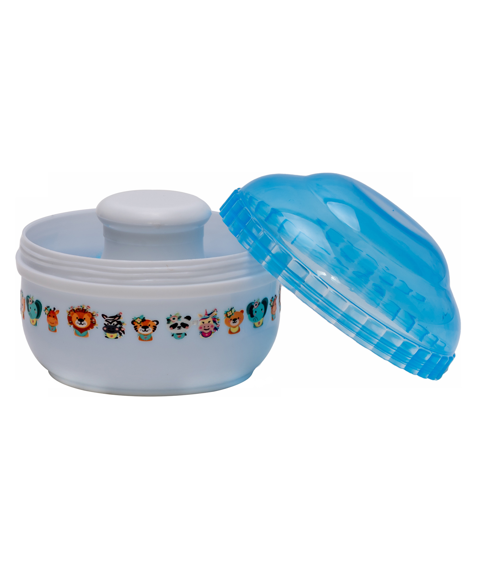 Adore Advanced Wokey! The Deluxe Printed Powder Puff set- Blue-image-42
