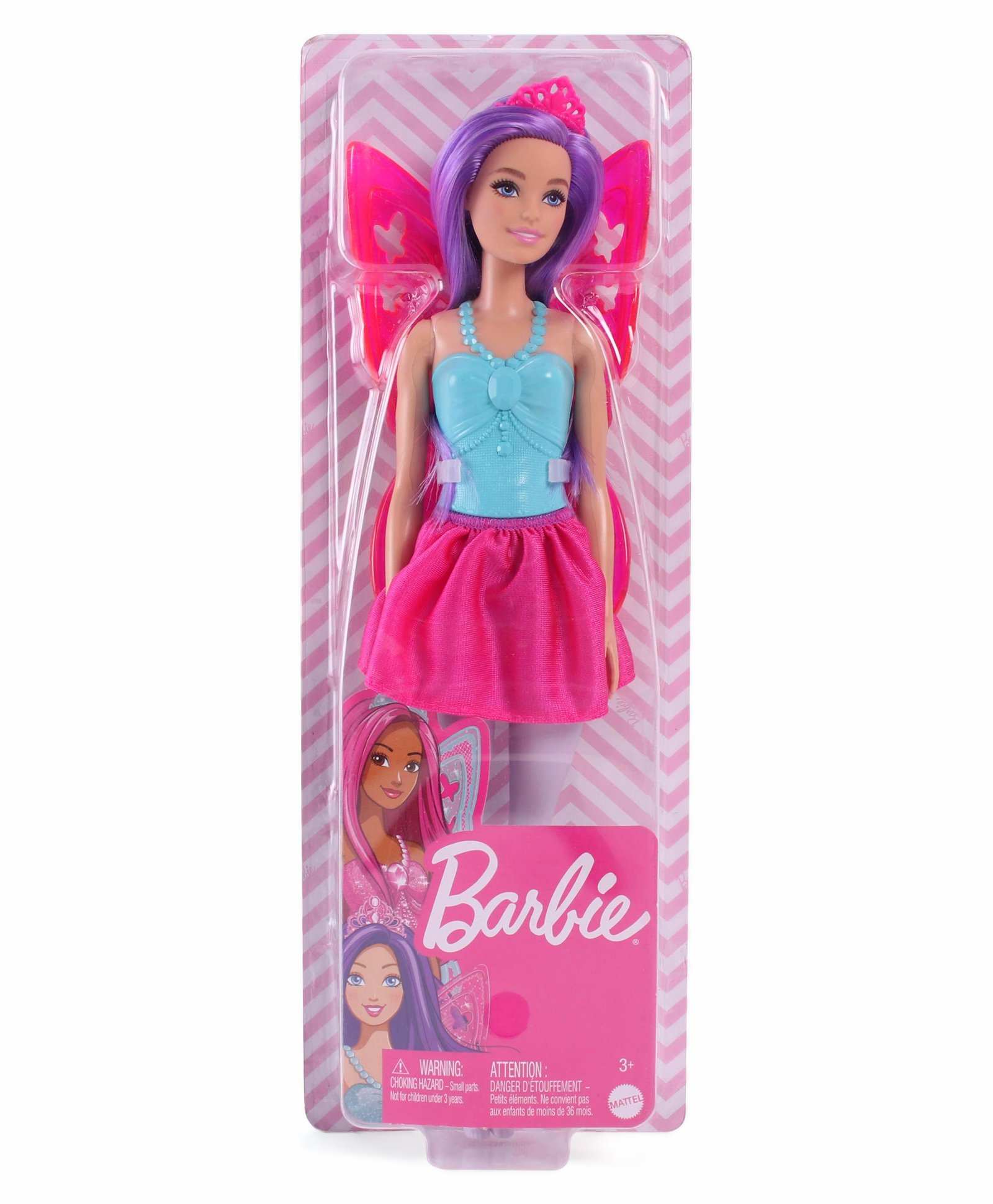 Mattel Barbie Doll With Beautiful Crown & Hairs Blue - Height 29 cm-image-6