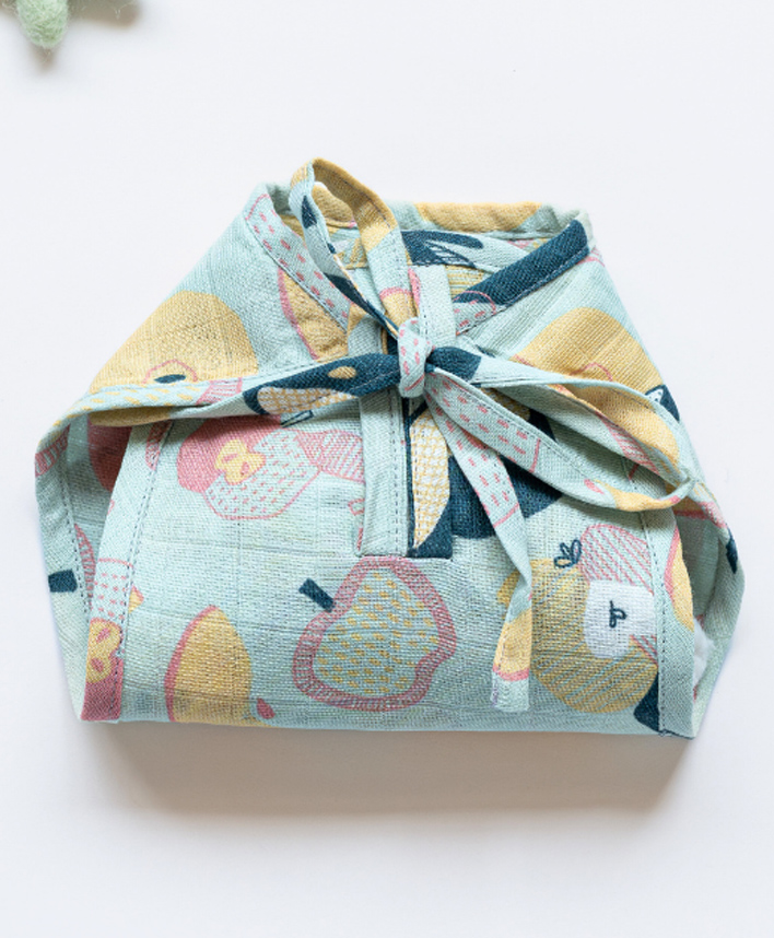 Cocoon Care Unisex Bamboo Muslin Light Green cloth nappy with extra padding for Baby-picture-23