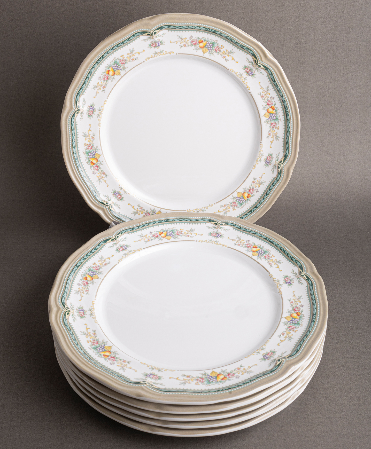 Superware Melamine Dinner Plate 10.7  inches Garden Hill   (Set of 6)