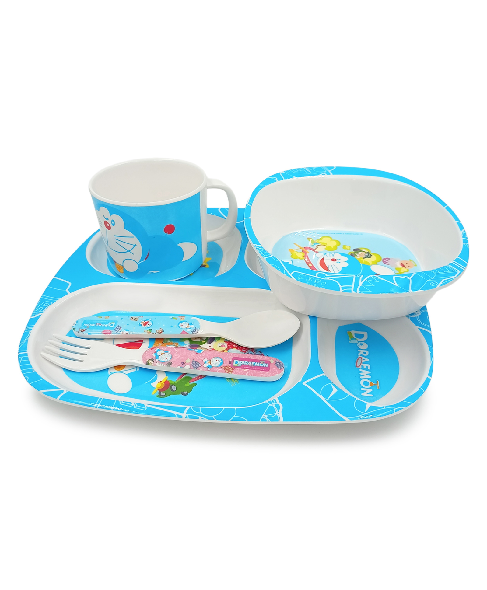 Superware Melamine Kids Dinner Set- Doraemon-Gadget ( Set of 5 )-picture-12