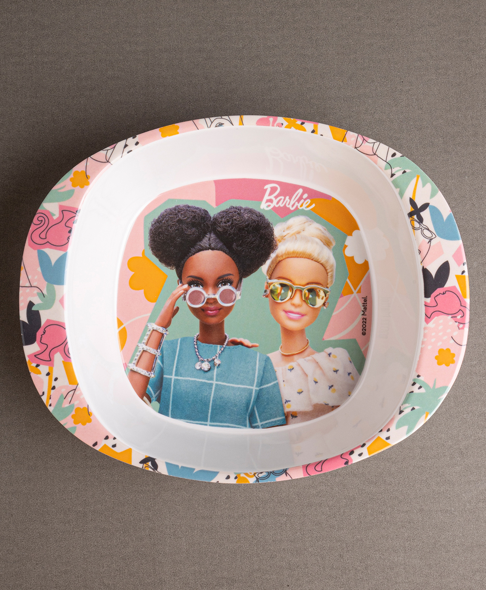 Superware Melamine  Kids Bowl 6 Inches  Barbie- Fun in the Sun-picture-16