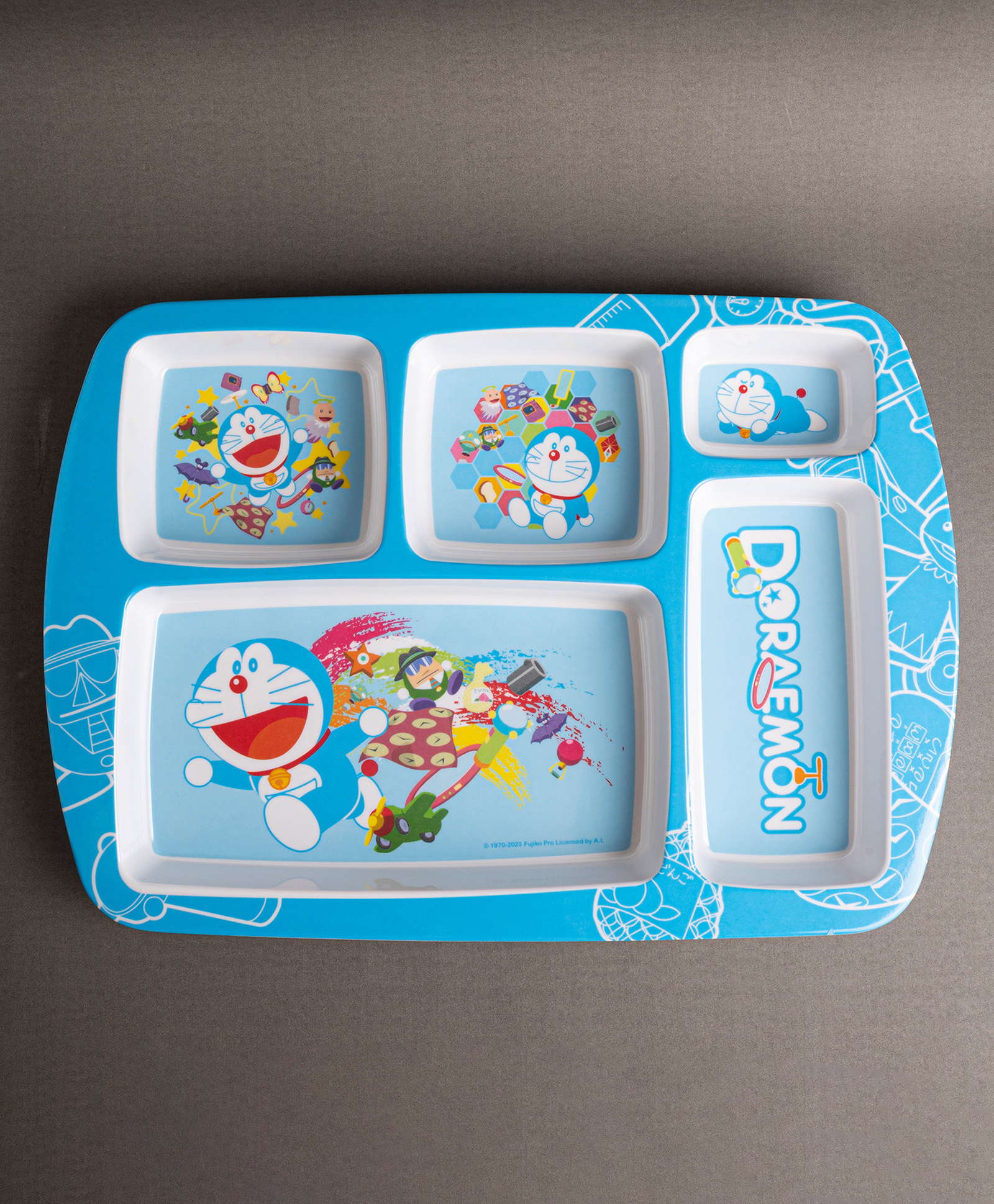 Superware Melamine Kids  5 Section Plate -Doraemon Gadget-picture-19