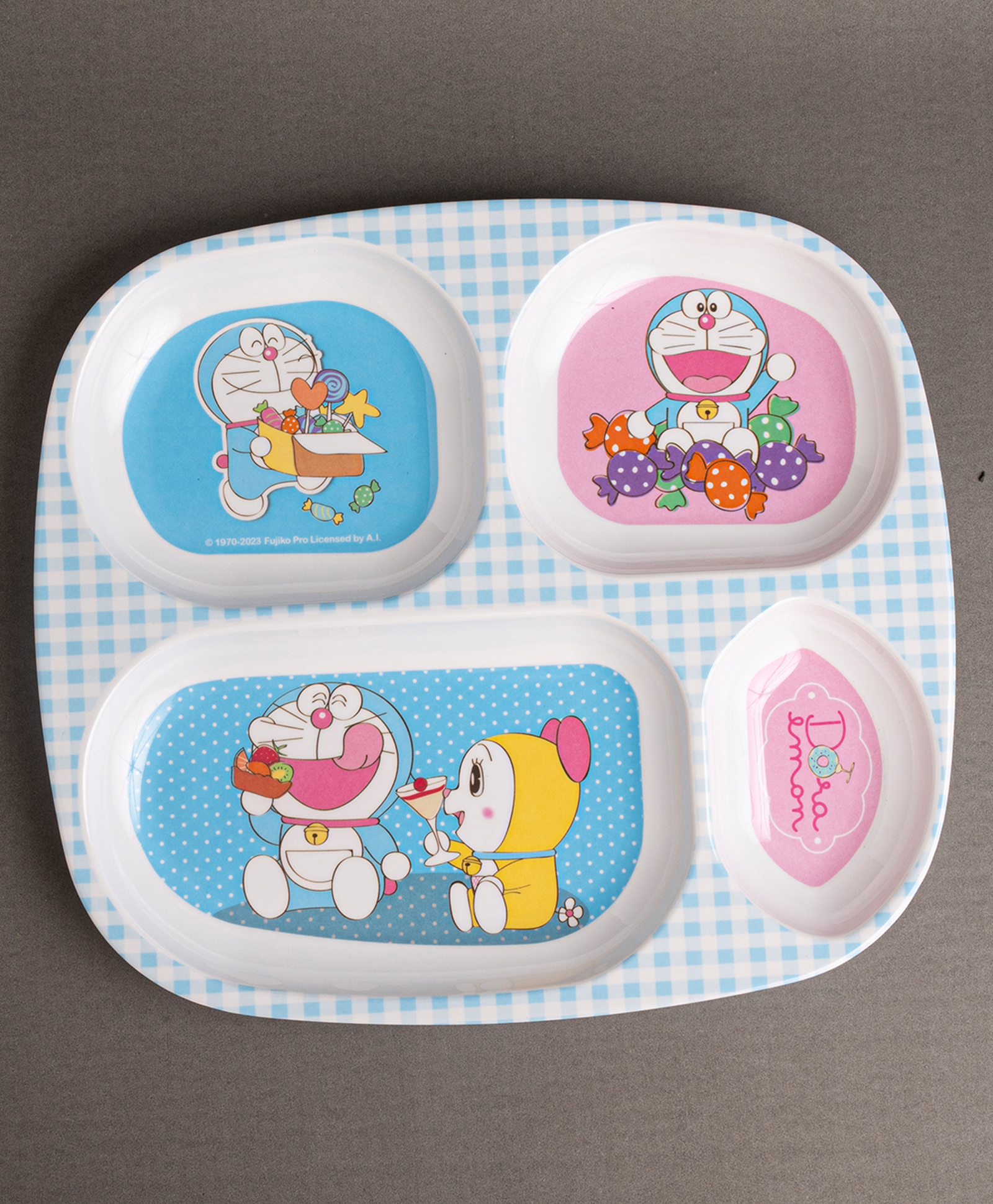 Superware Melamine  3 Section Plate - Doraemon  Sweet-picture-13