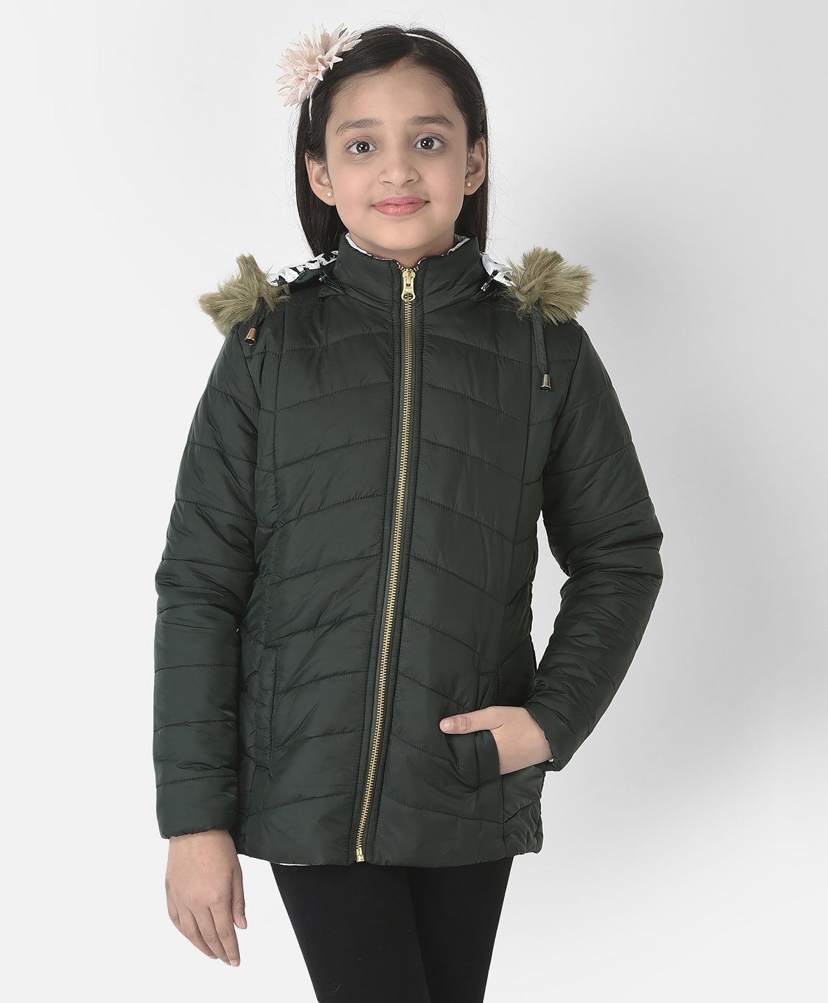 CRIMSOUNE CLUB Full Sleeves Solid Jacket - Green-picture-28