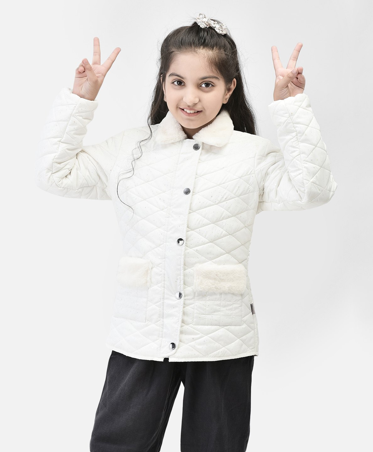 CRIMSOUNE CLUB Full Sleeves Abstract Printed Jacket - White-picture-34