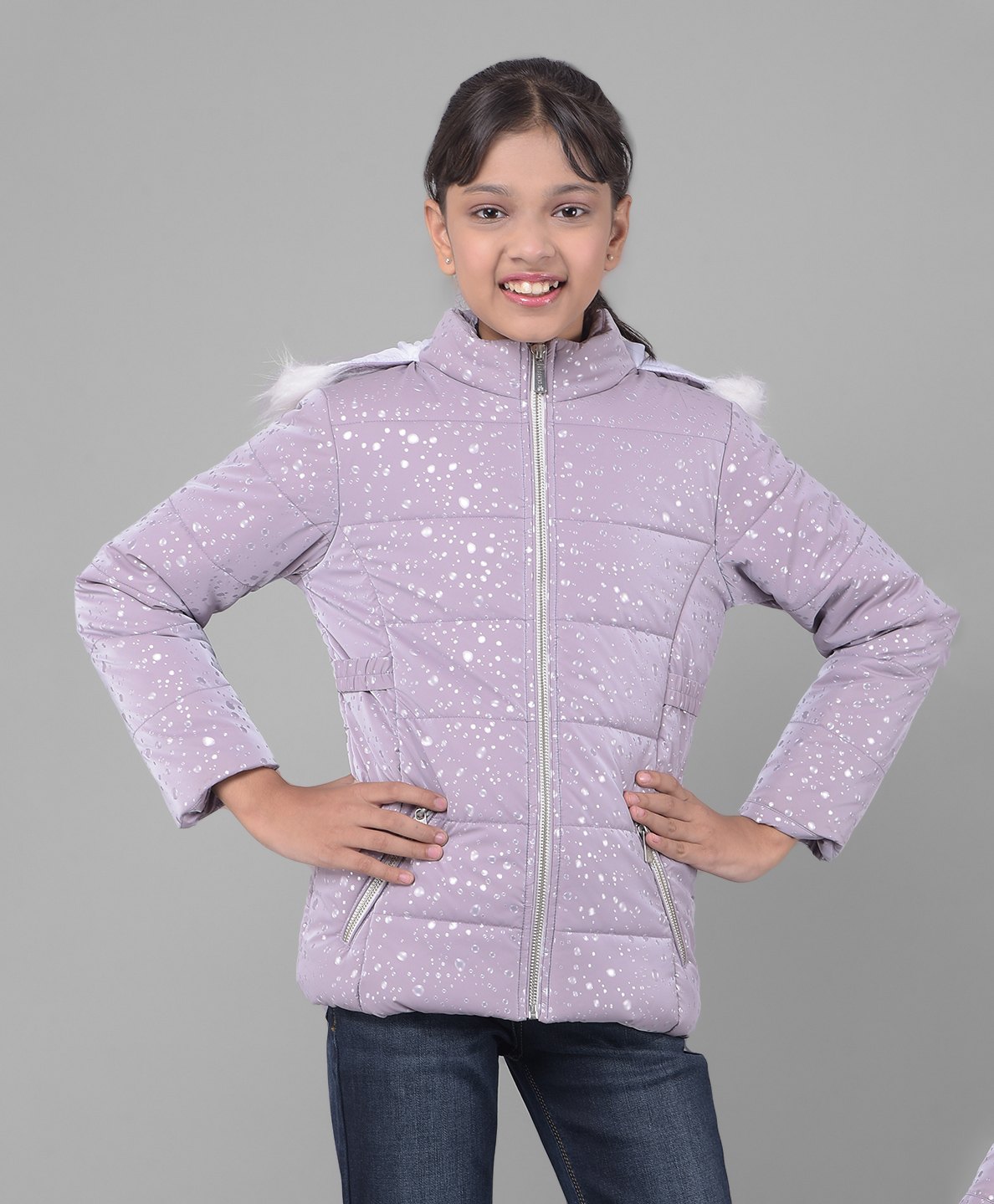 CRIMSOUNE CLUB Full Sleeves Abstract Printed Jacket - Purple-picture-24