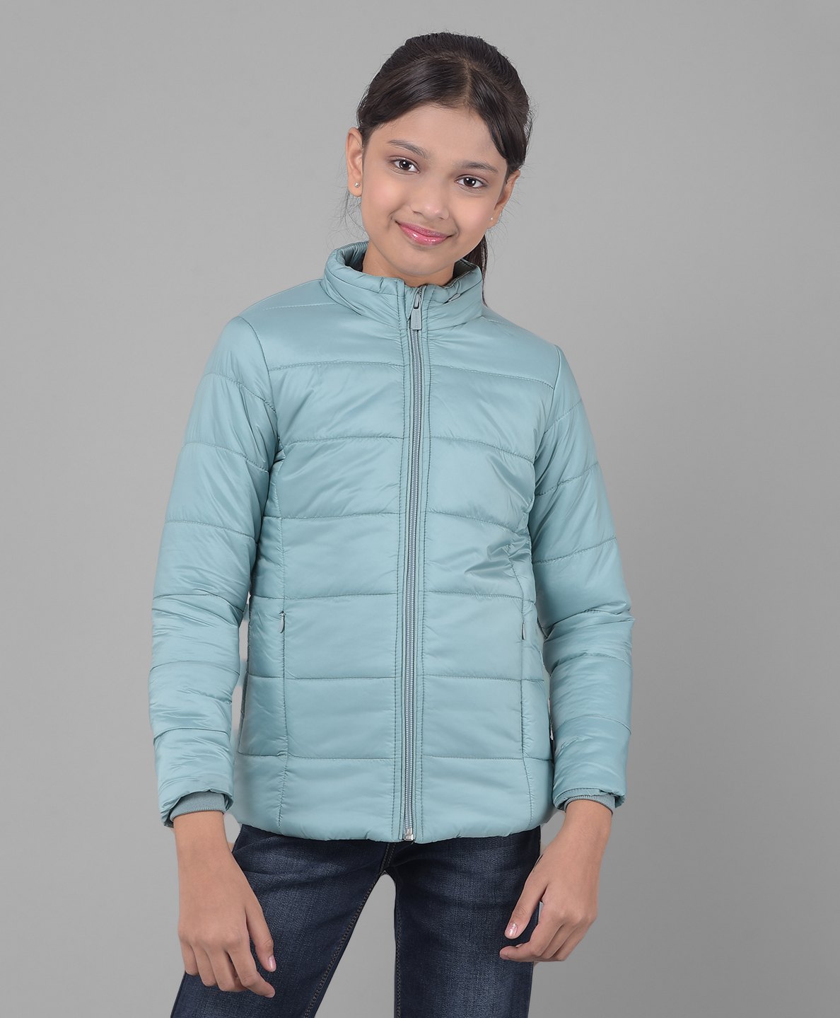 CRIMSOUNE CLUB Full Sleeves Solid Jacket - Green-picture-38