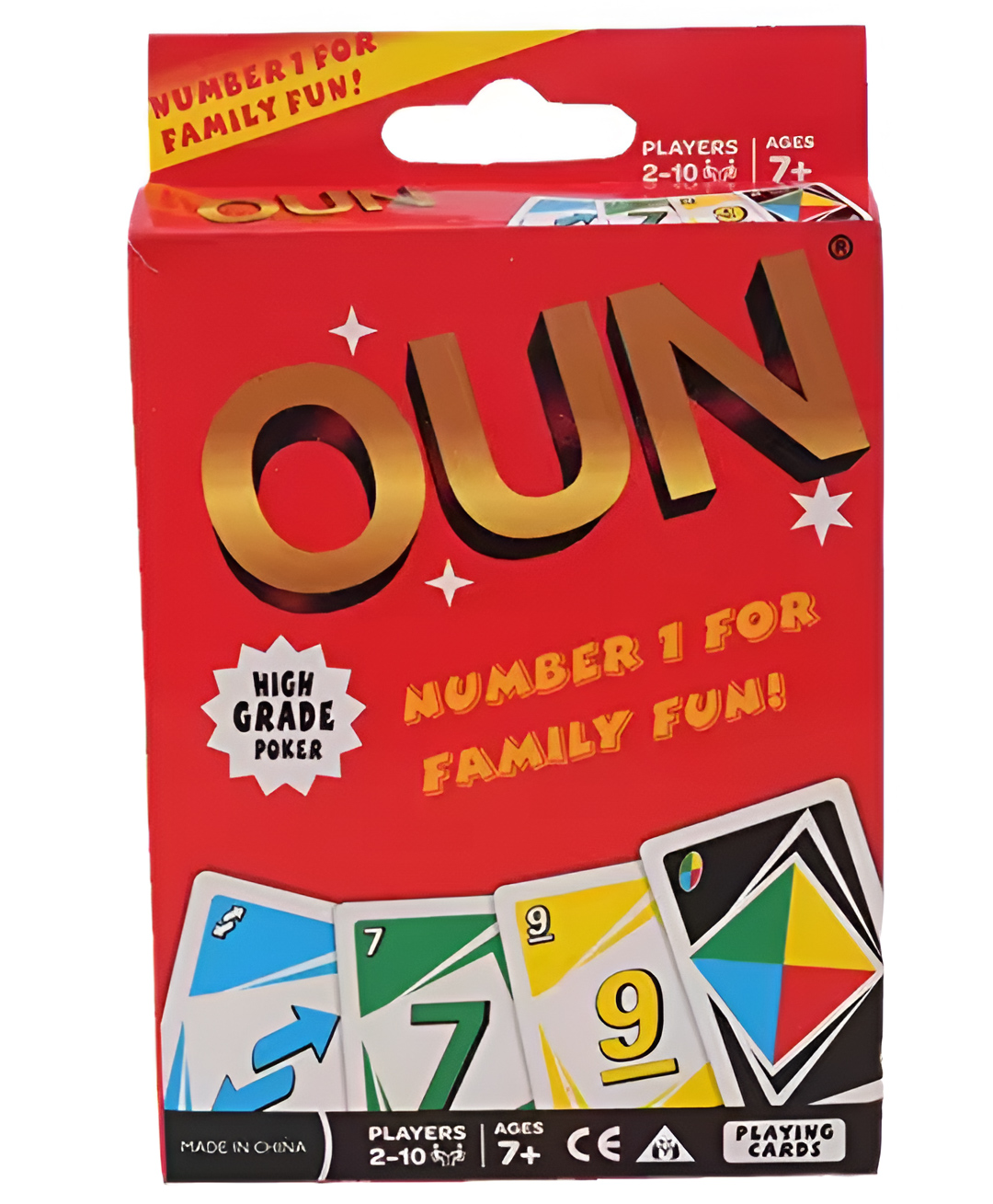 NEGOCIO Group Playing Cards Premium Solid Paper Cards of OUN  OUN  Playing Pack of Card  Family Card Games| Time Paas | Indoor Game for Teen,Adult-image-14