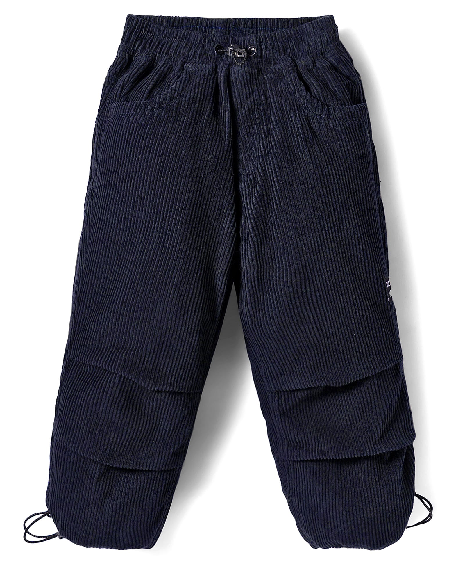 Little Kangaroos Cotton Denim Full Length Solid Color Jeans - Navy Blue-picture-12