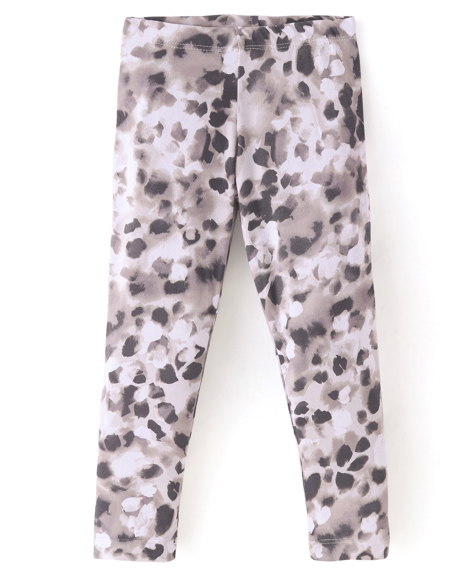 CrayonFlakes Animal Print Super Stretch Leggings - Grey-image-41