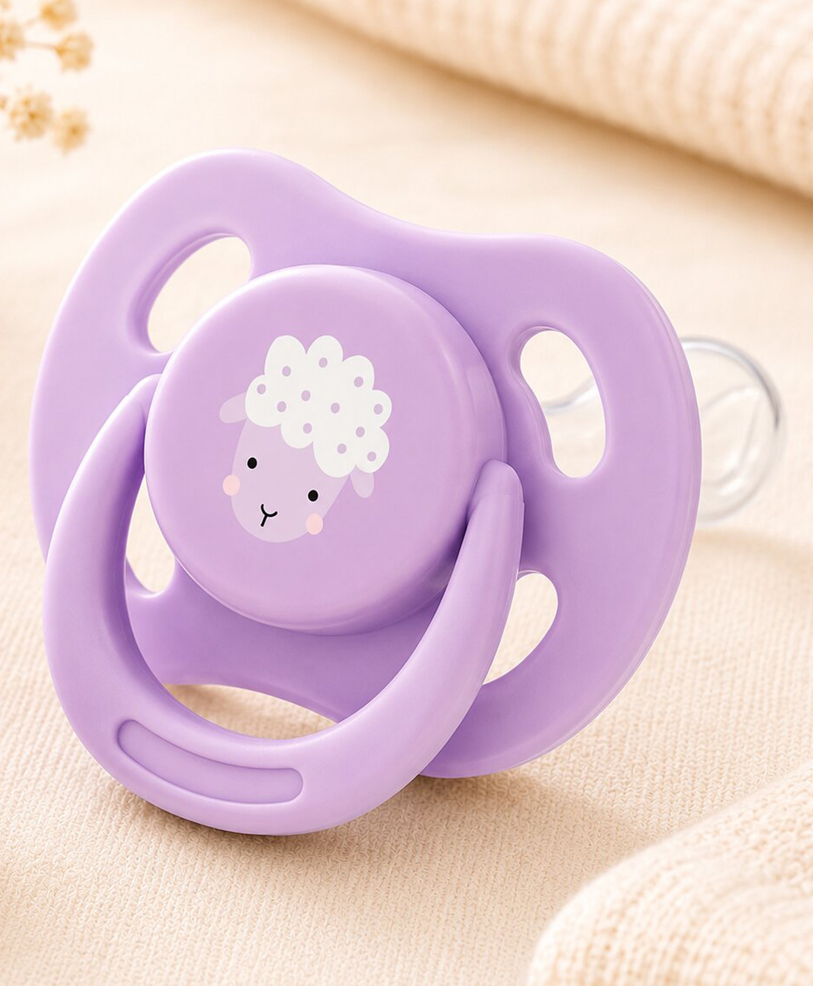 Adore Airo! The Symmetrical Pacifier that Glows in Dark with Storage Case- Purple-picture-25
