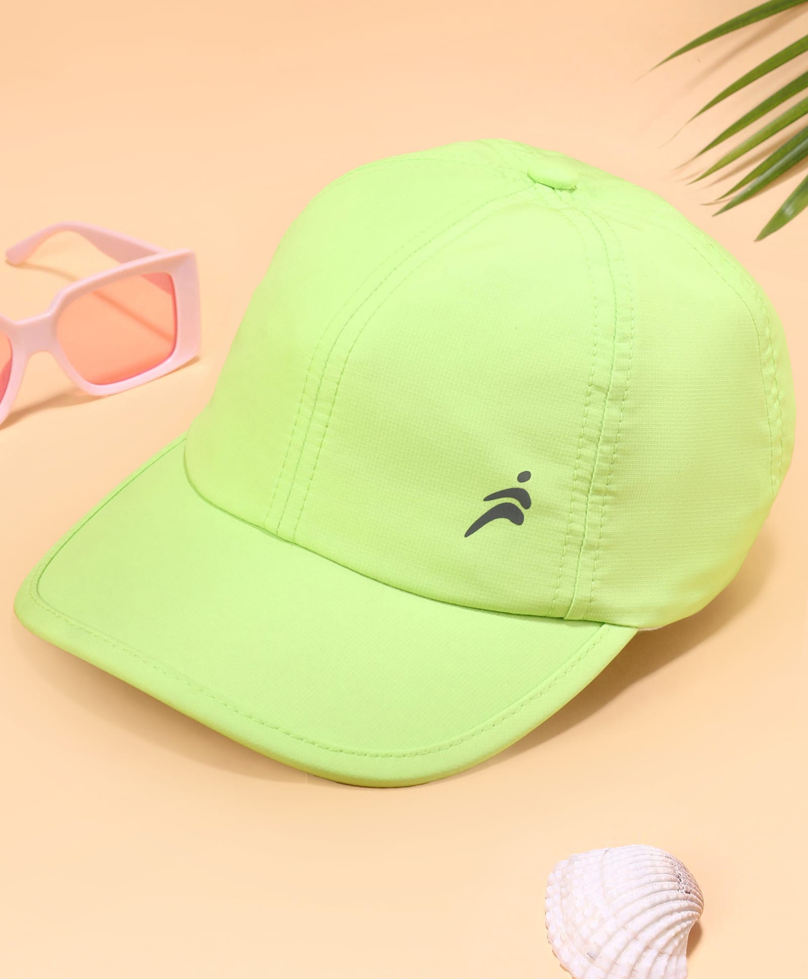 Pine Active Reflective Sports Cap Neon Green - Diameter 16 cm-picture-6