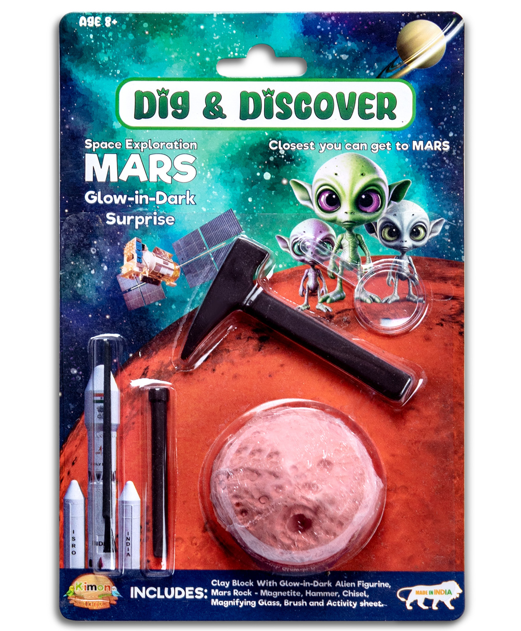 Kimon Toys - Dig & Discover - Space Excavation - Mars Excavation Kit-picture-12