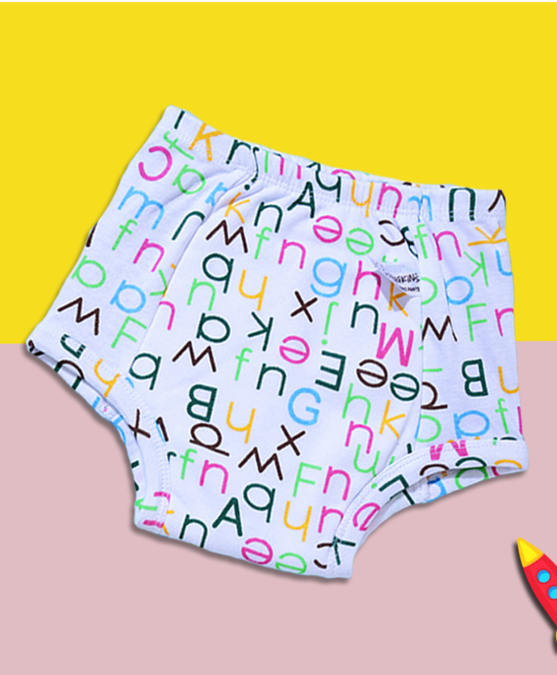 Snugkins Reusable Potty Training Pants/Underwear for Babies Pack of 1 , Medium - White-picture-18