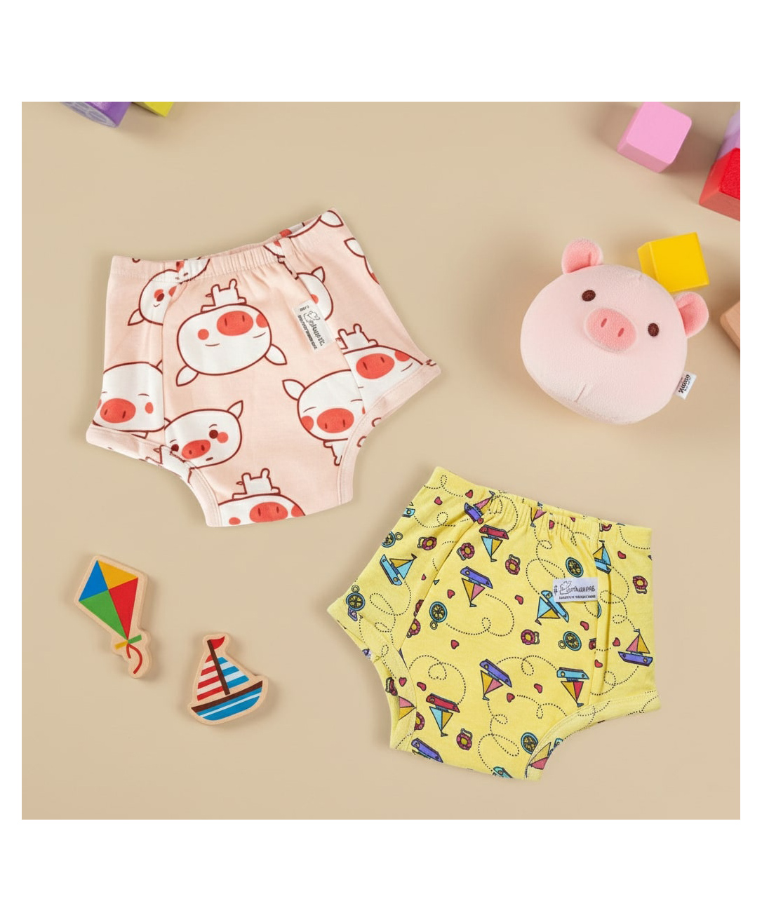 Snugkins Potty Training Pants for Kids. (Size 2, Fits 2-3 Years) - Pack 2-picture-21