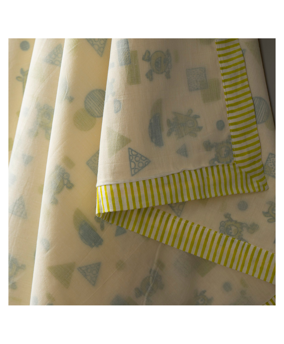 Gudgoodie 3 Layered Luxury Cotton Muslin Dohar for Baby & Toddler - Mischievous Monsters-image-34